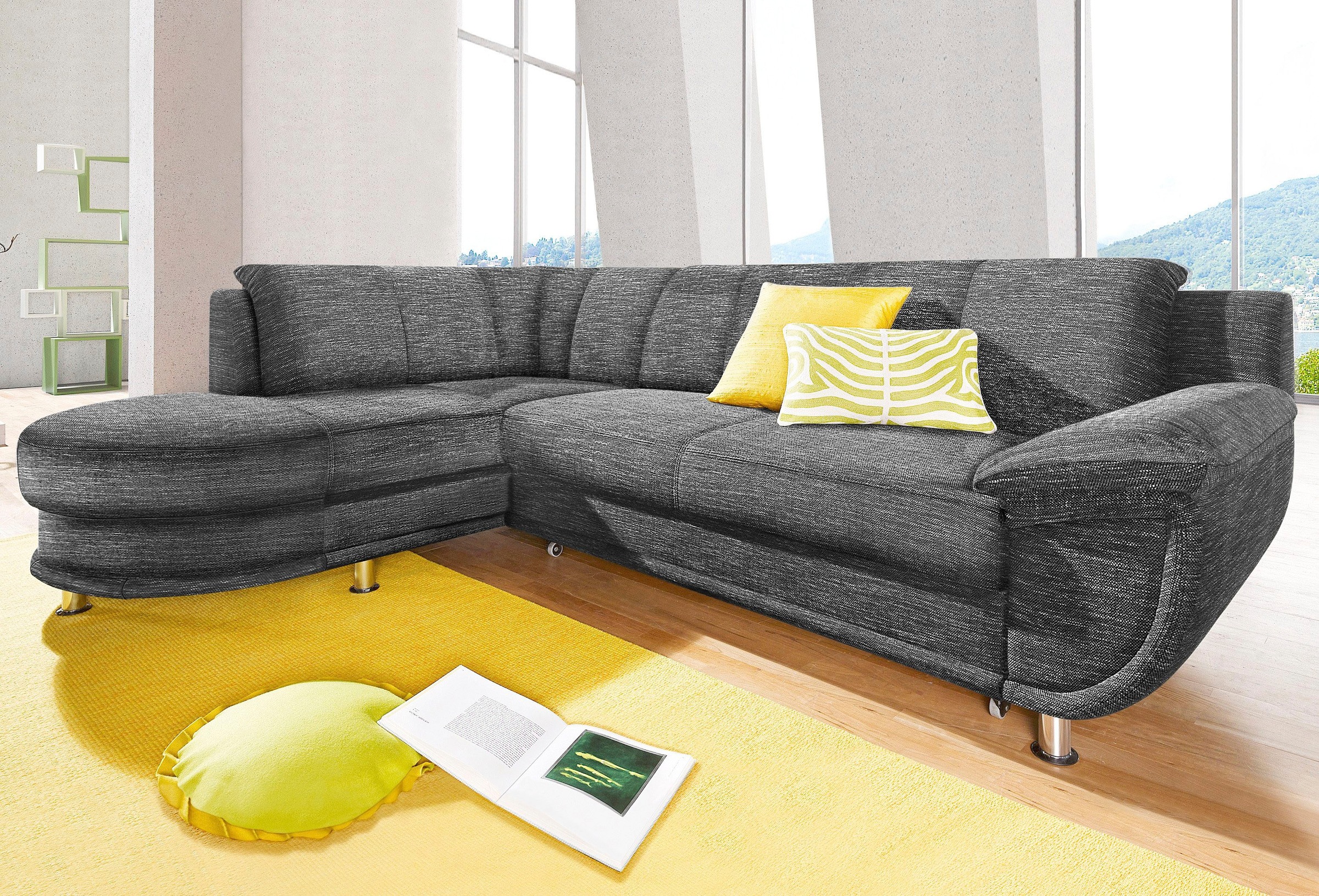 TRENDMANUFAKTUR Ecksofa »Rondo, zeitlos und elegant, OTTOs Choice, bequem, günstig online kaufen