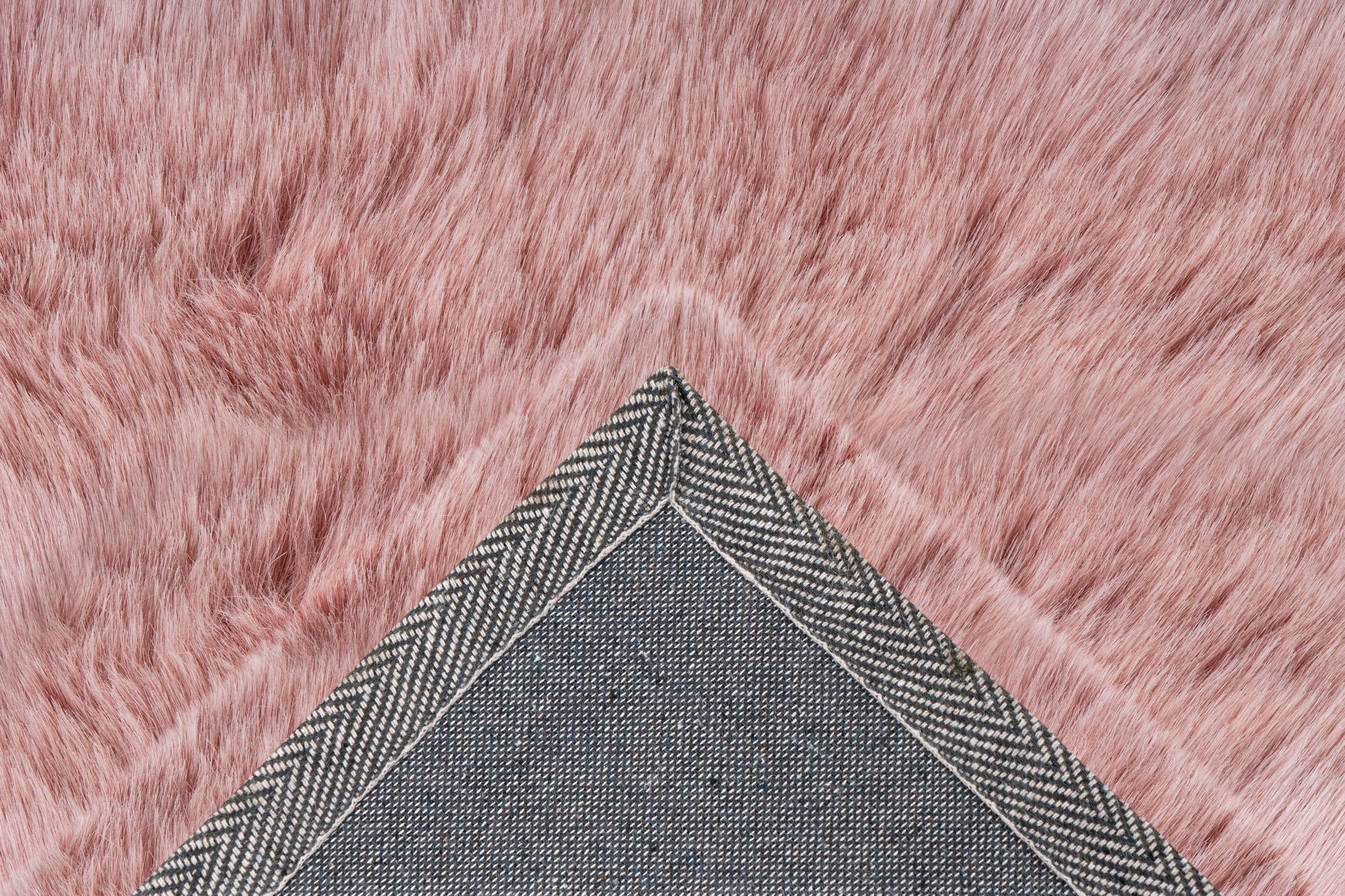 calo-deluxe Hochflor-Teppich »Emica-1000«, rechteckig, 52 mm Höhe, Kunstfell, Wohnzimmer