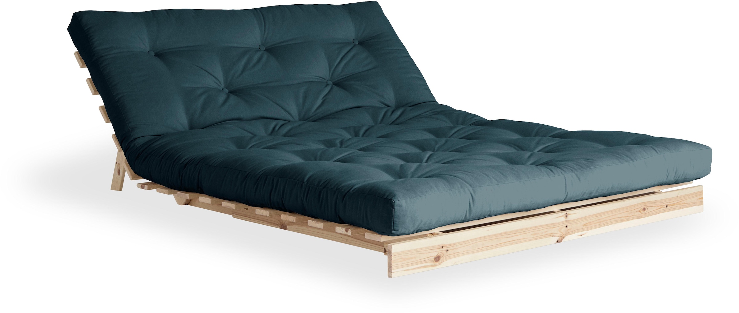 Karup Design Daybett »Roots Schlafsofa, Gästebett, Sofa inkl. Futonmatratze«, Liegefläche 90/140/160 x200 cm, FSC® zertifizierte Kiefer