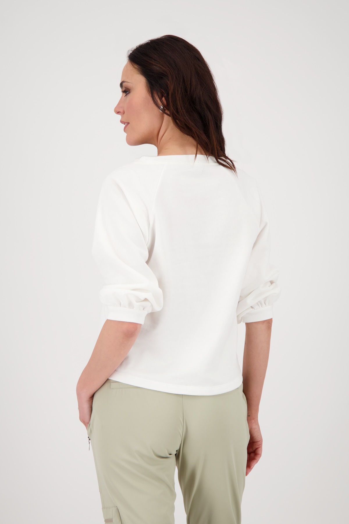 Monari Sweatshirt »Sweatshirt Safari«, Mit Rundhalsausschnitt