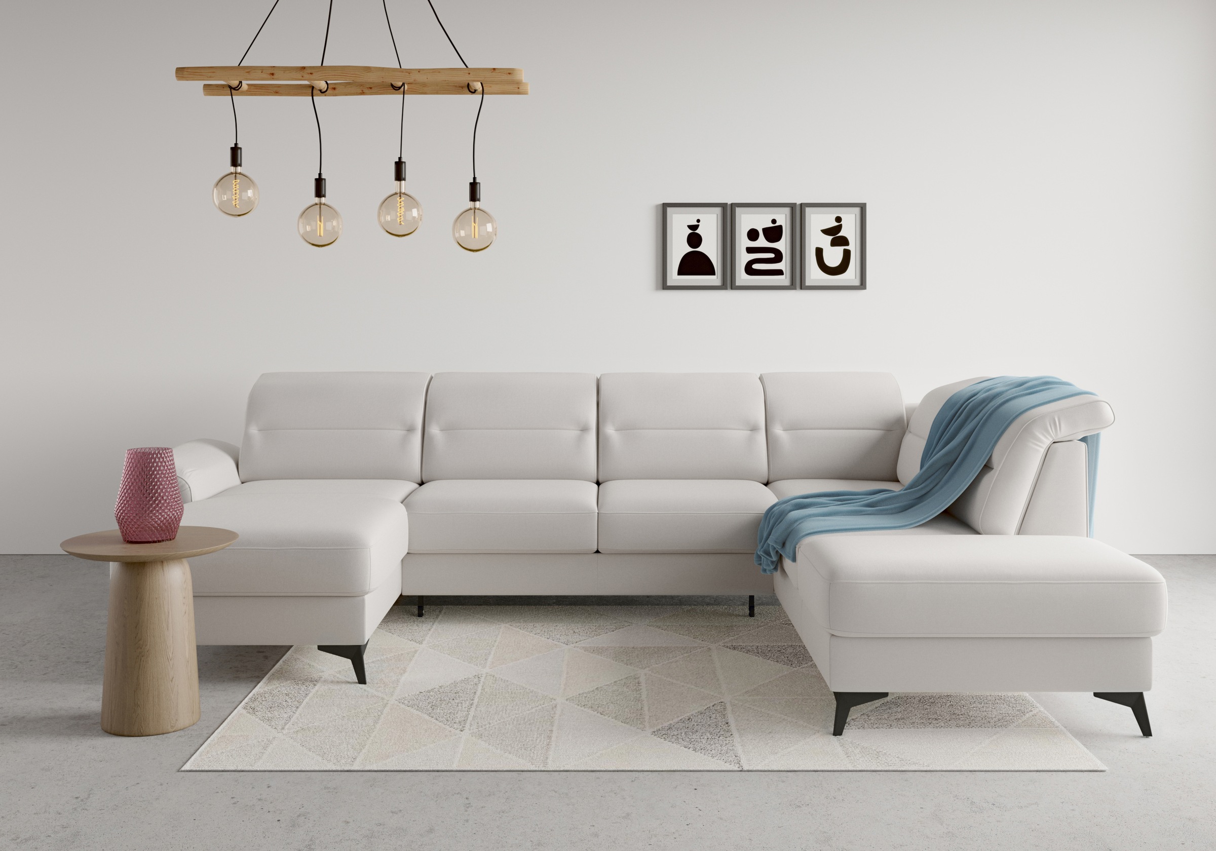 sit&more Wohnlandschaft "Sinatra U-Form", optional mit Kopfteilverstellung günstig online kaufen