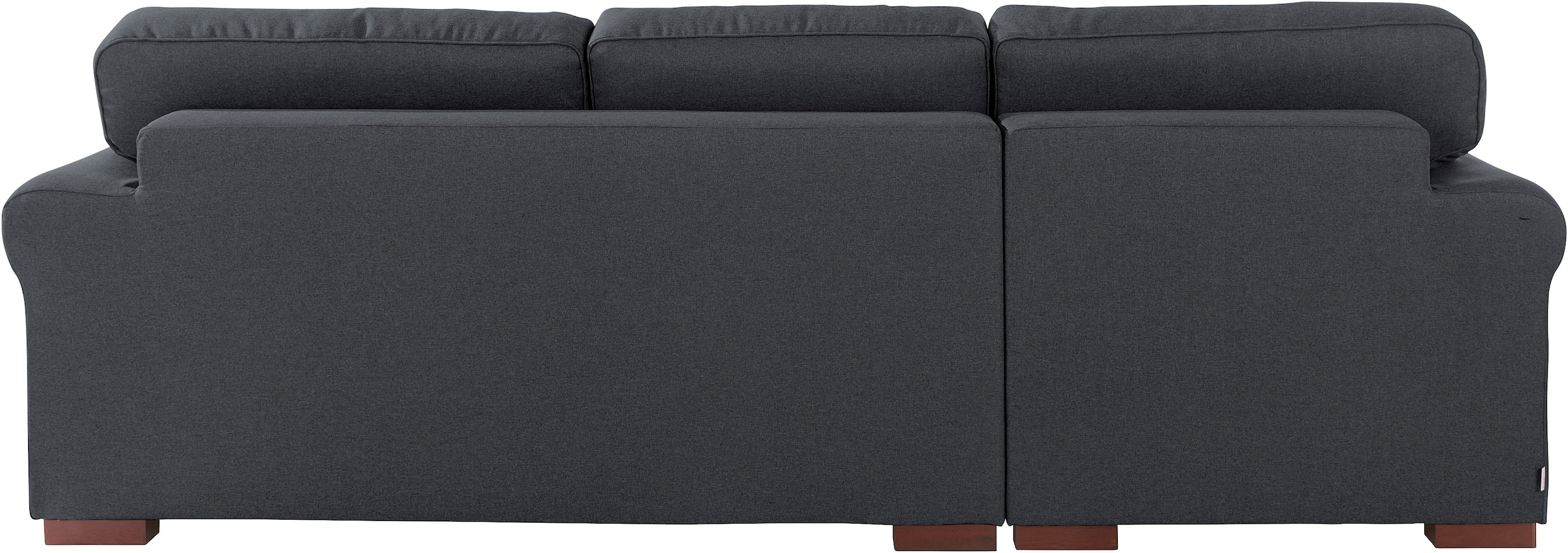 Home affaire Ecksofa »Broughton L-Form«, weicher Sitzkomfort, incl. 4 Zierkissen, Keder