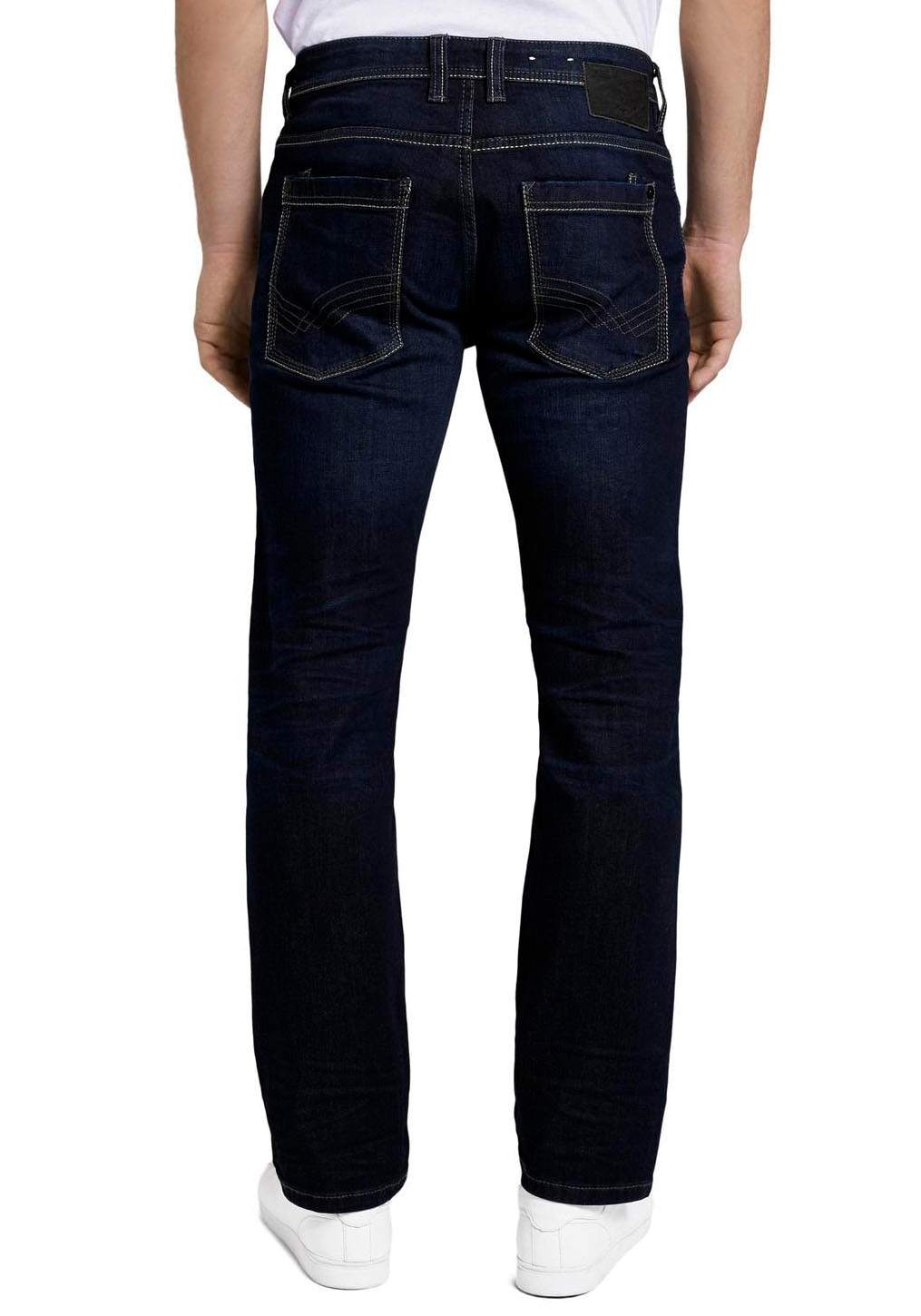 TOM TAILOR 5-Pocket-Jeans »Marvin Straight«, mit Stretch und Kontrastnähten