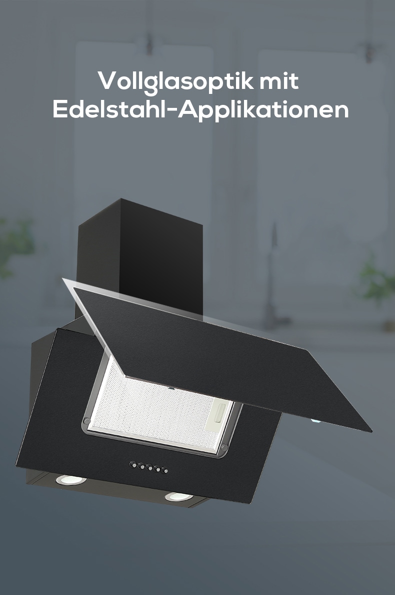 Hanseatic Kopffreihaube »SY-103E9G-P1-C120-L52-600« Die Optik sorgt für ein elegantes und modernes Aussehen