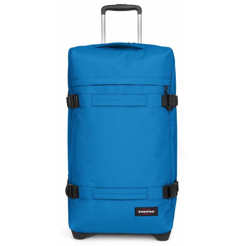 EASTPAK Weichgepäck-Trolley »TRANSIT'R L« 121 l 2 Rollen Reisegepäck Aufgabegepäck Reisekoffer mit TSA Schloss Reisetasche azure blue