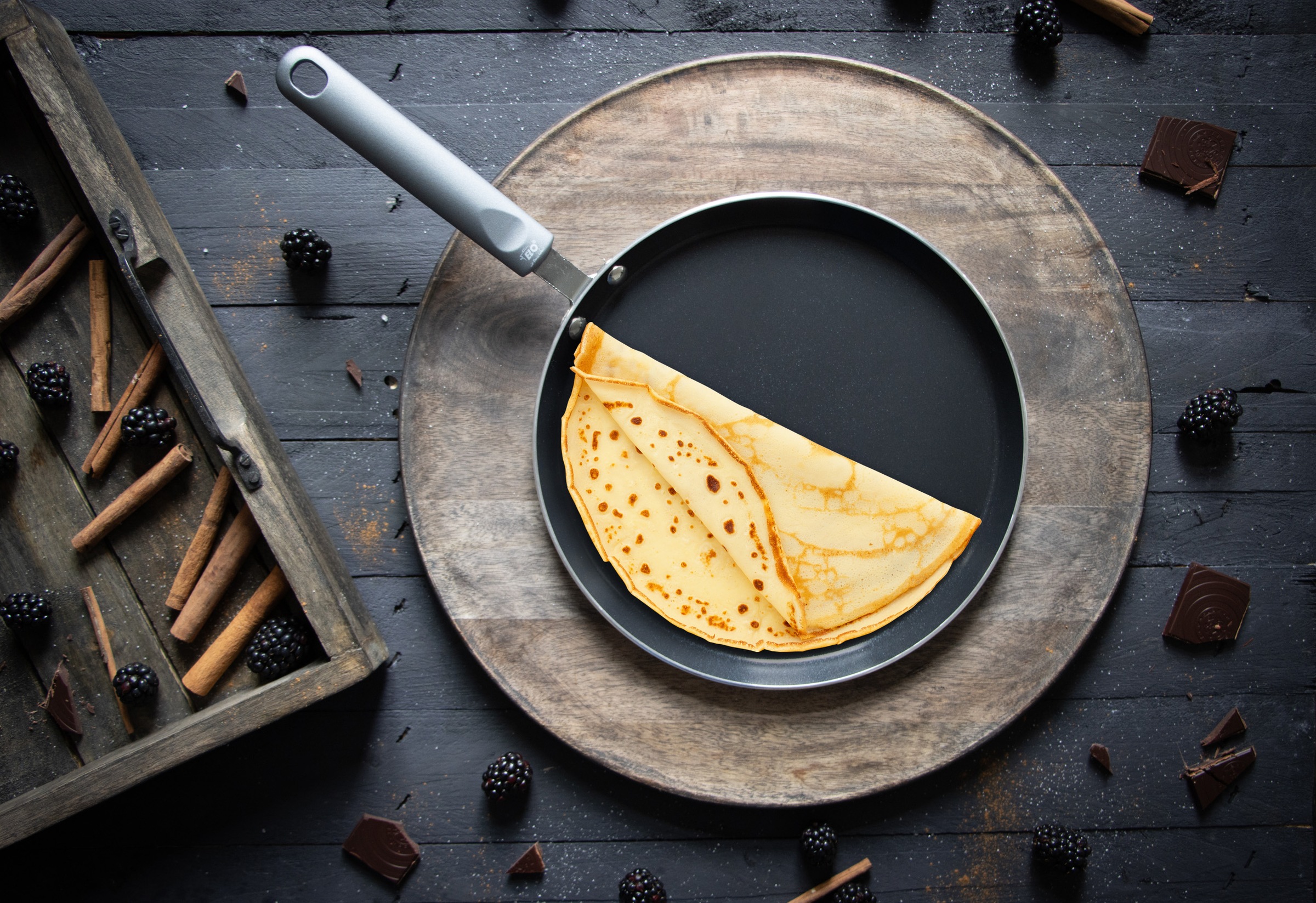 Elo Basic Crêpepfanne »Ducato«, Aluminium, Ø 24 cm, Induktion