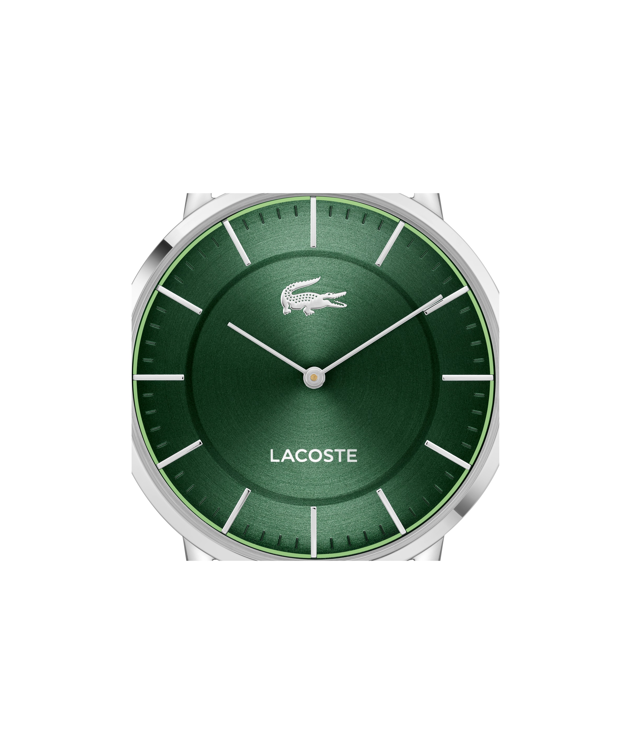 Lacoste Quarzuhr »CROCORIGIN«, Armbanduhr, Herrenuhr, Edelstahlarmband, analog