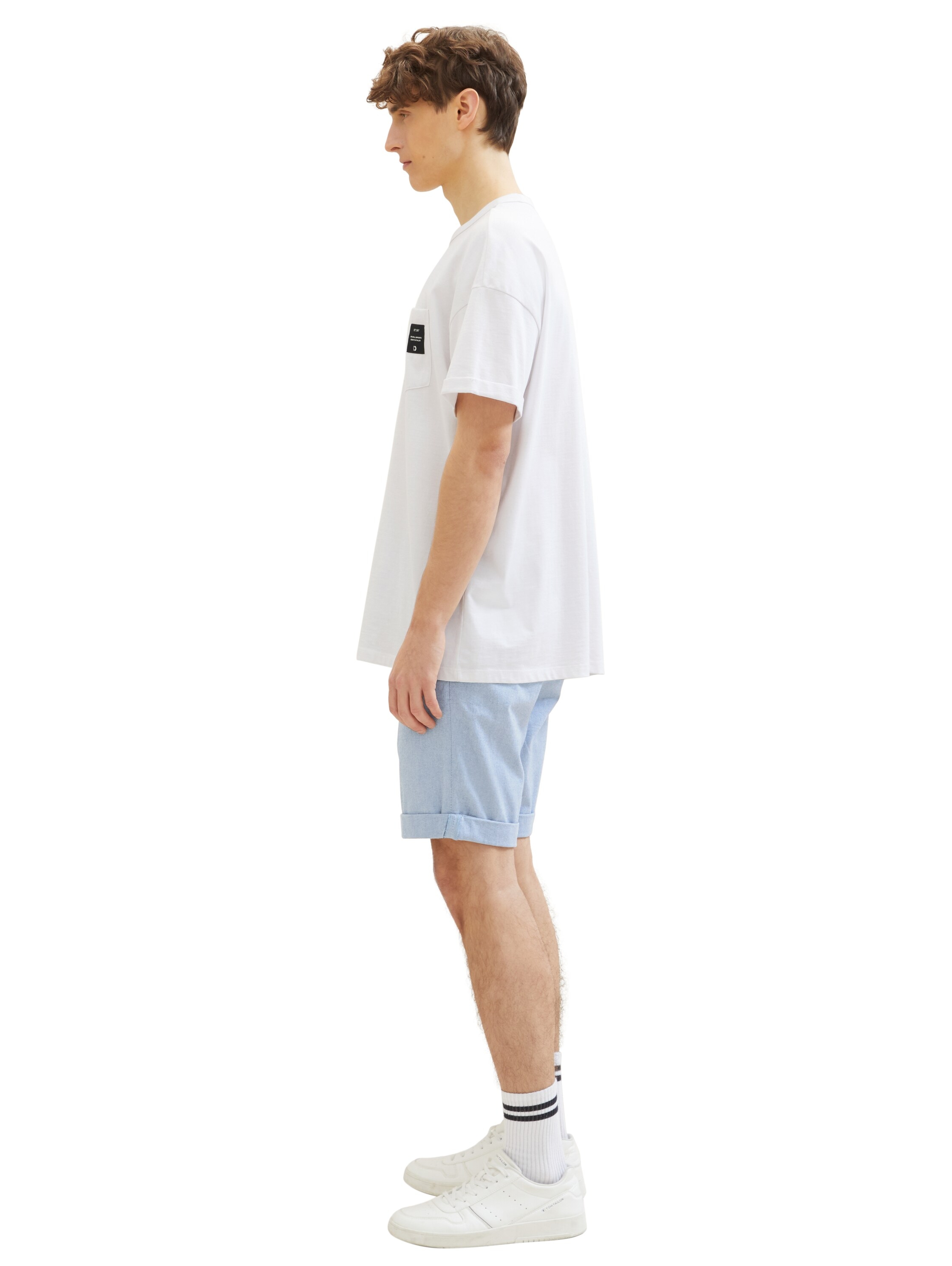8. Bild von TOM TAILOR Denim Shorts, mit Dehnbund
