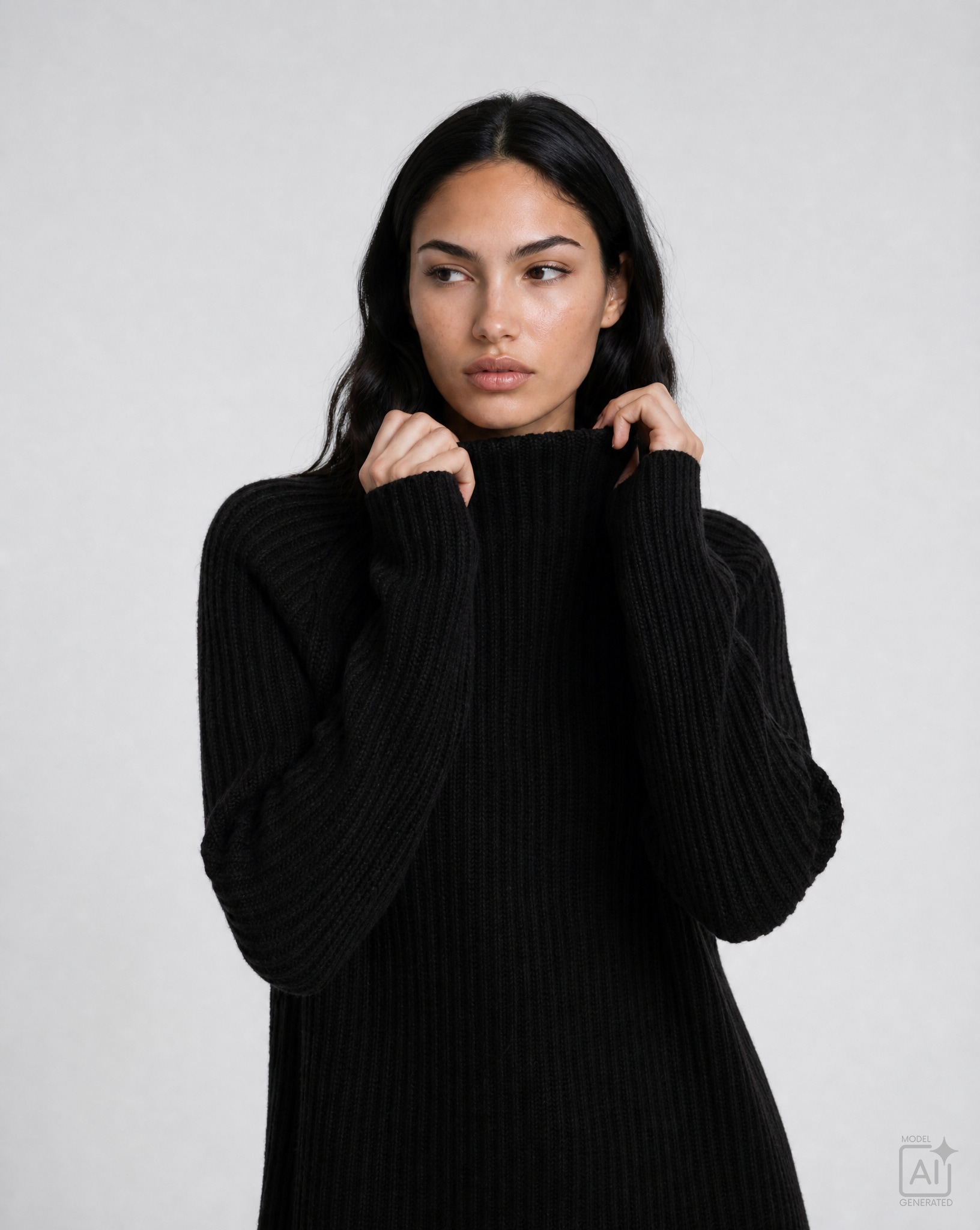 Smith & Soul Wollpullover mit Stehkragen