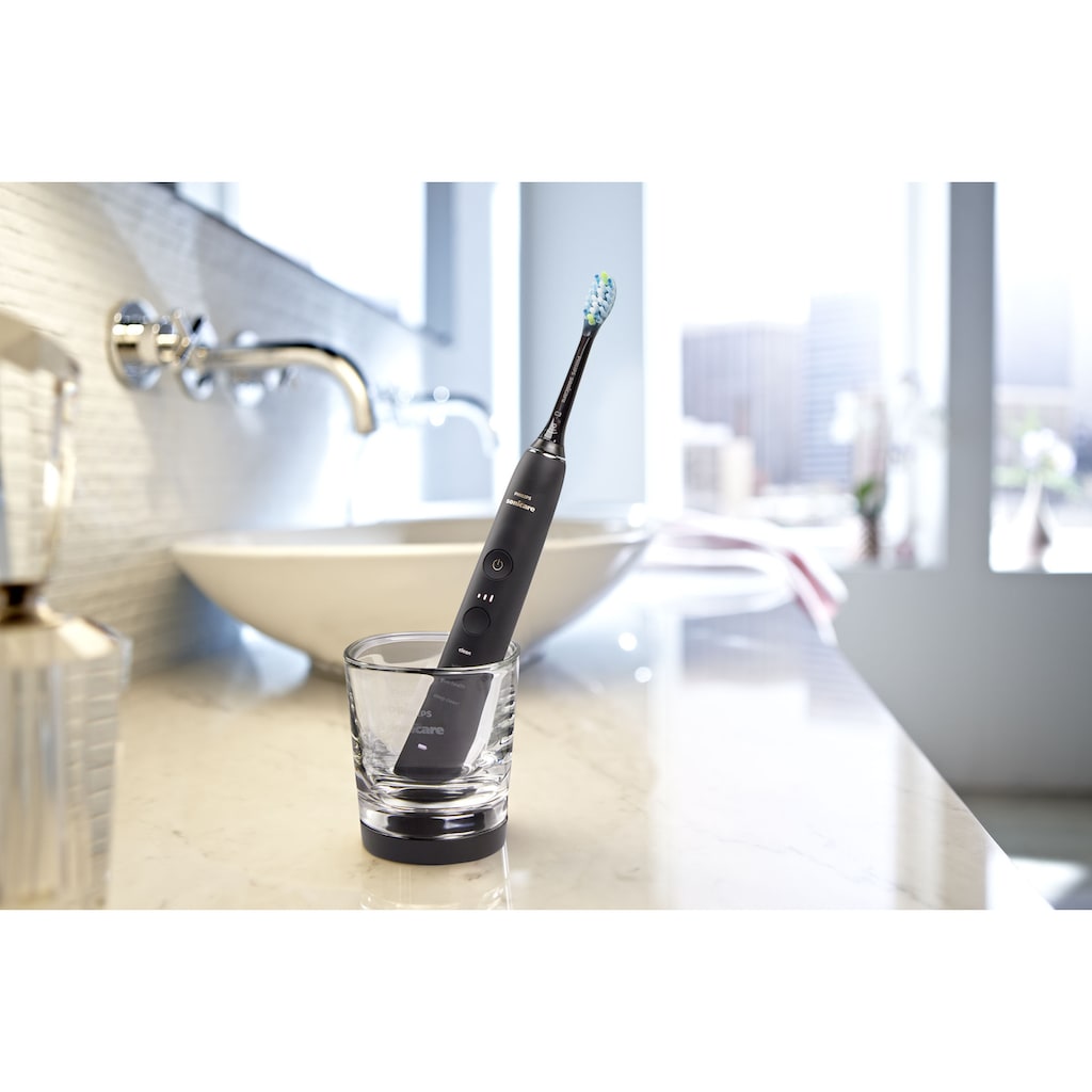 Philips Sonicare Elektrische Zahnbürste »DiamondClean 9000 HX9913/18«, 2 St. Aufsteckbürsten