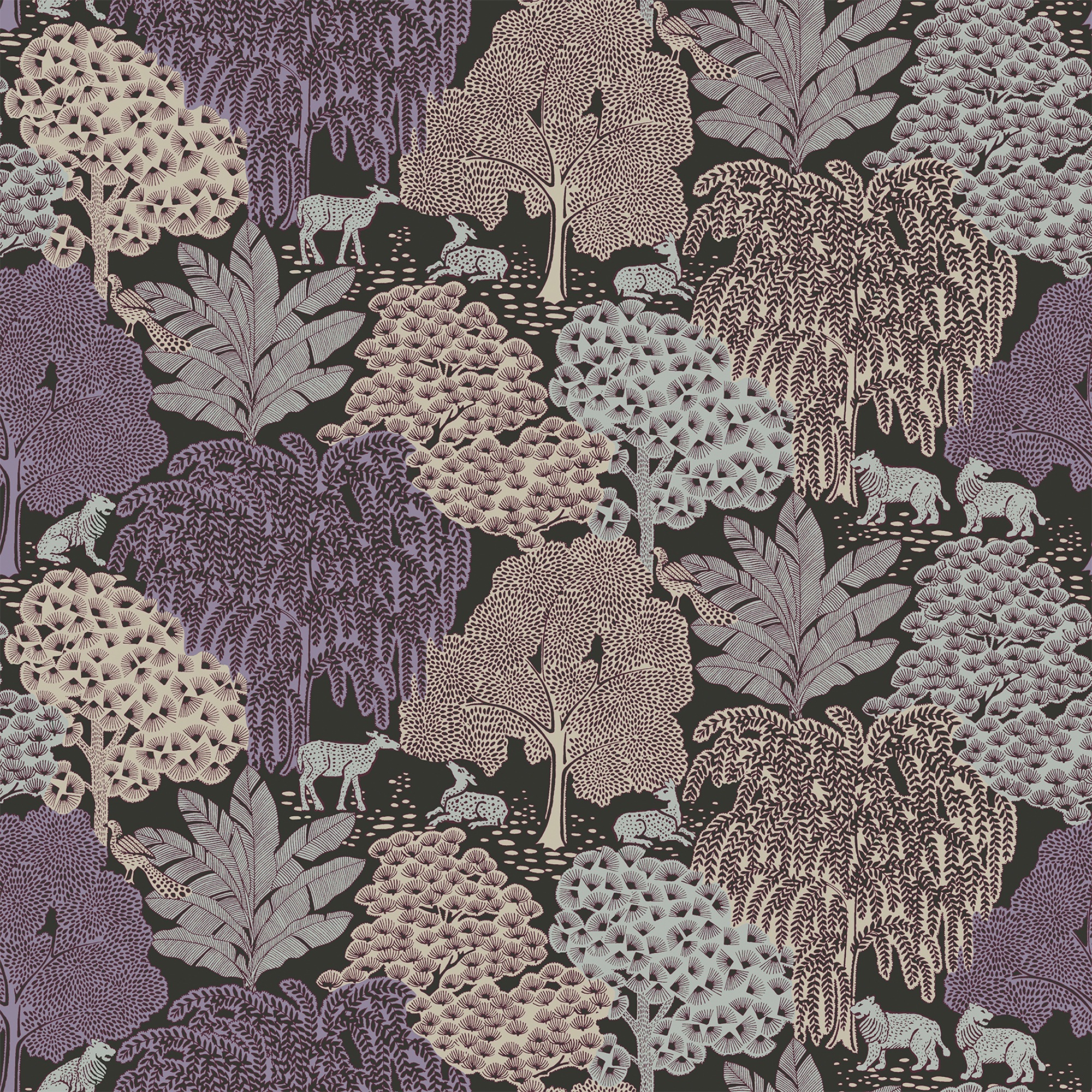 LAURA ASHLEY Vliestapete »Garwood Grove« geblümt glatt 10mx52cm (ca. 5m2)