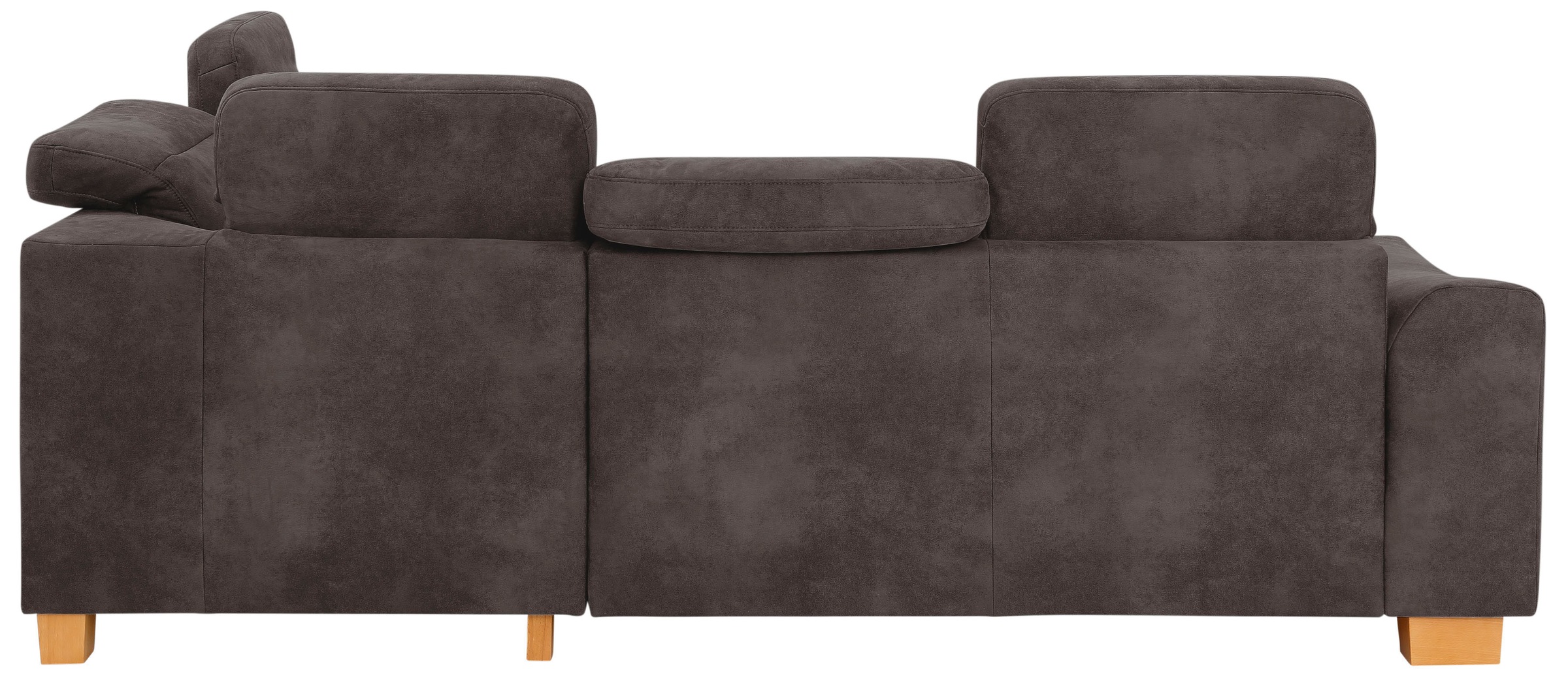 Home affaire Ecksofa »Dundee L-Form«, wahlweise mit Kopfteilverstellung und zusätzlich mit Bettfunktion
