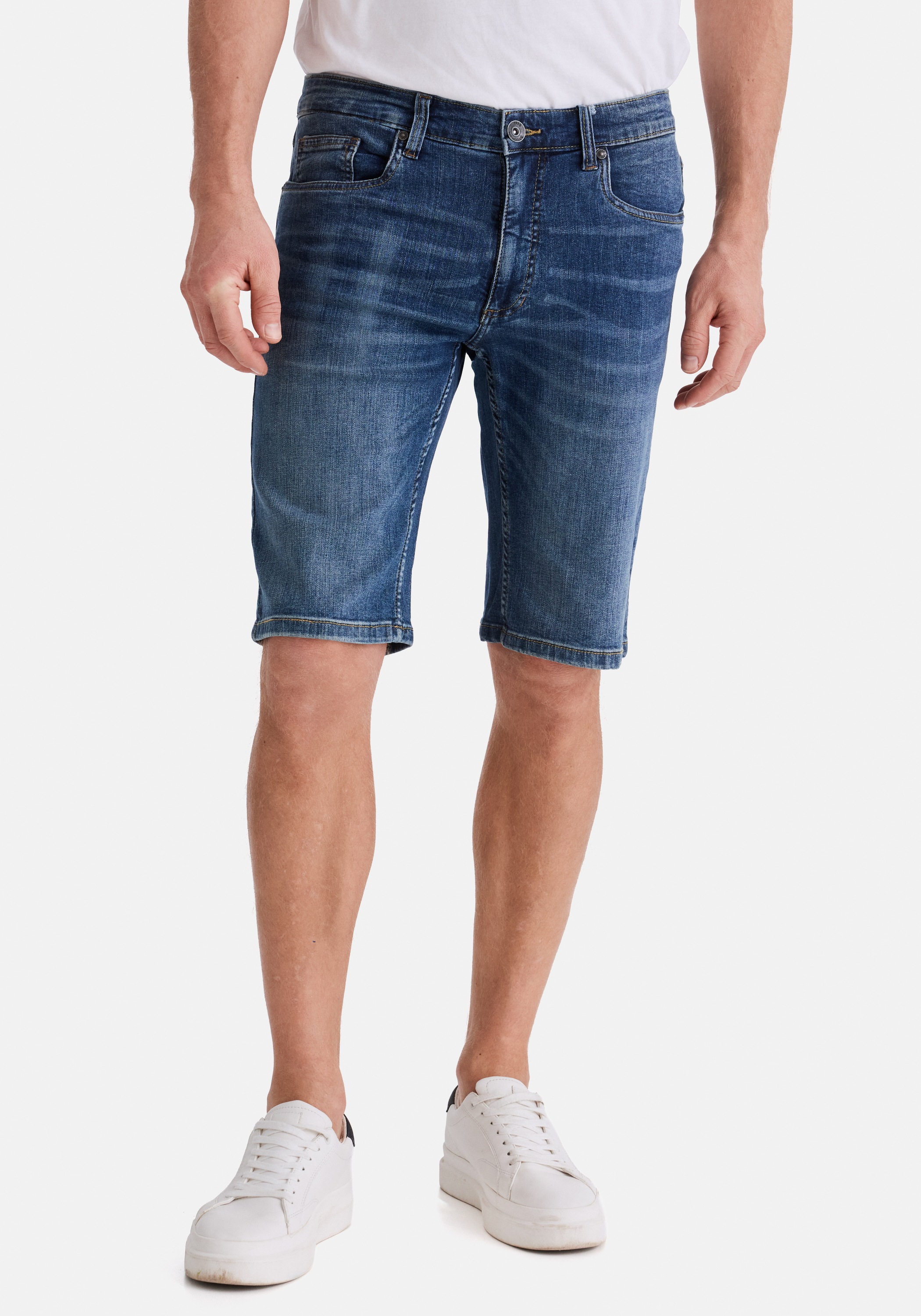 Stooker Men Bermudas »5-Pkt Style Summer Denim Bermudas«  Sommer Straight Fit Casual Stretchdenim für Herren