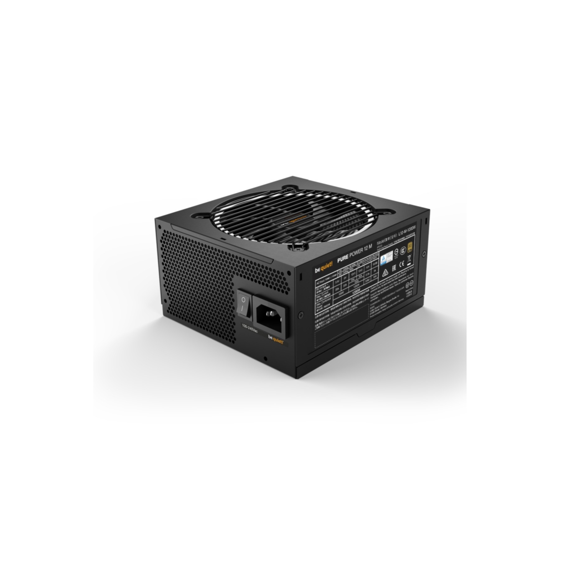 be quiet! Netzteil »PURE POWER 12 M  1200W«