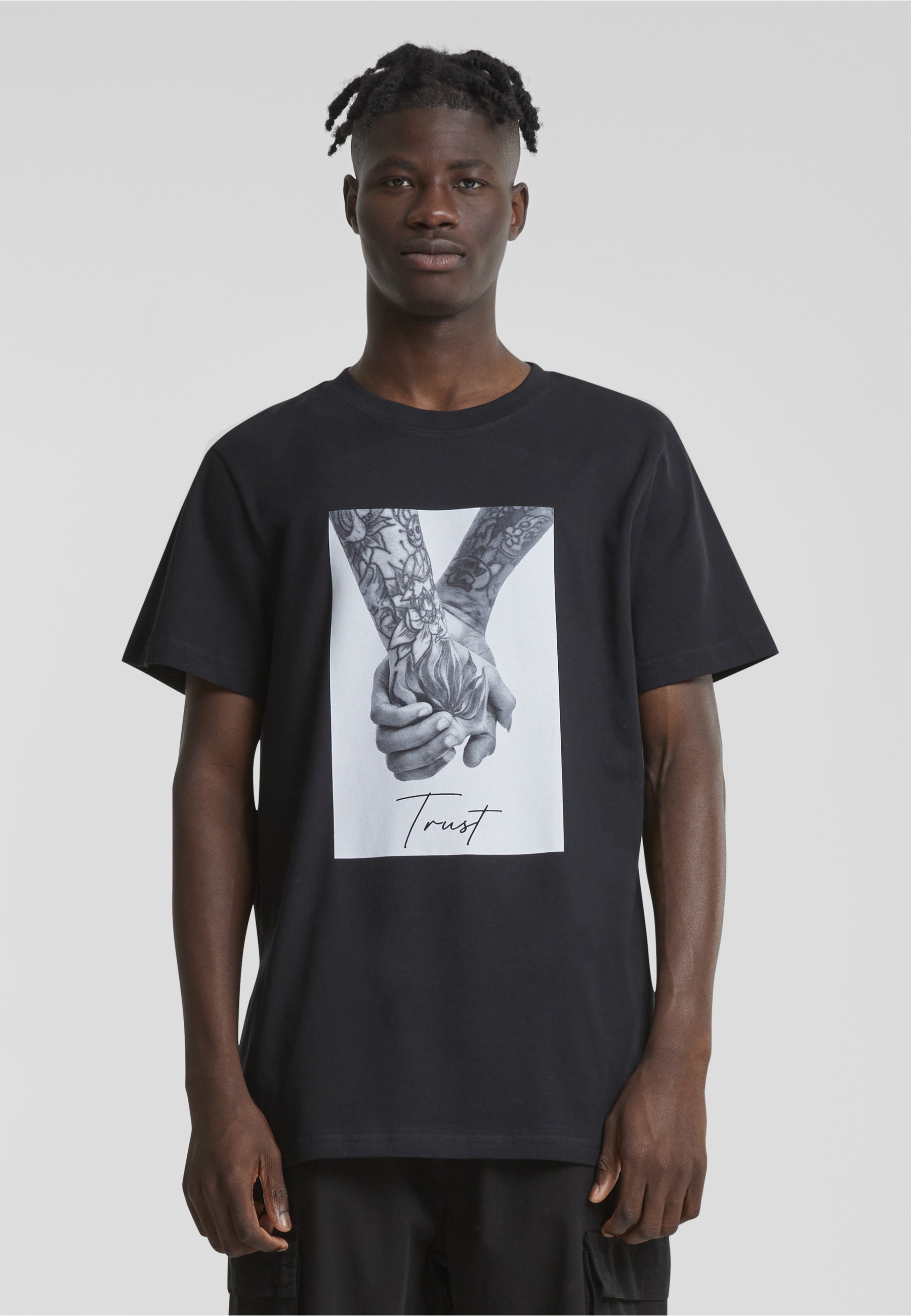 MisterTee Kurzarmshirt »MisterTee Herren Trust 2.0 Tee« 1 Stk.