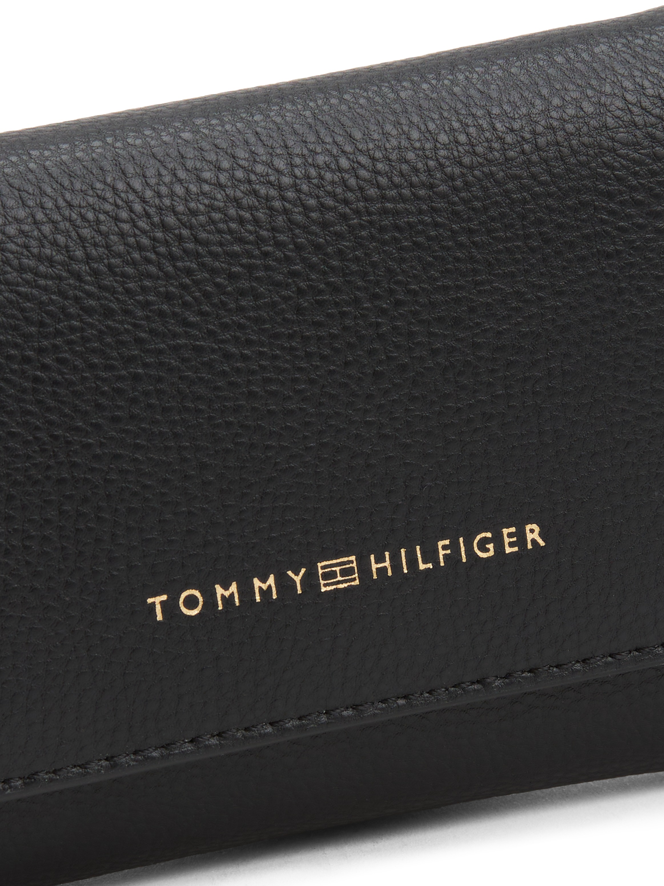 Tommy Hilfiger Geldbörse »TH LOGOTAPE TRIFOLD«, Damen Geldbeutel, Portemonnaie mit Logo-Schriftzug