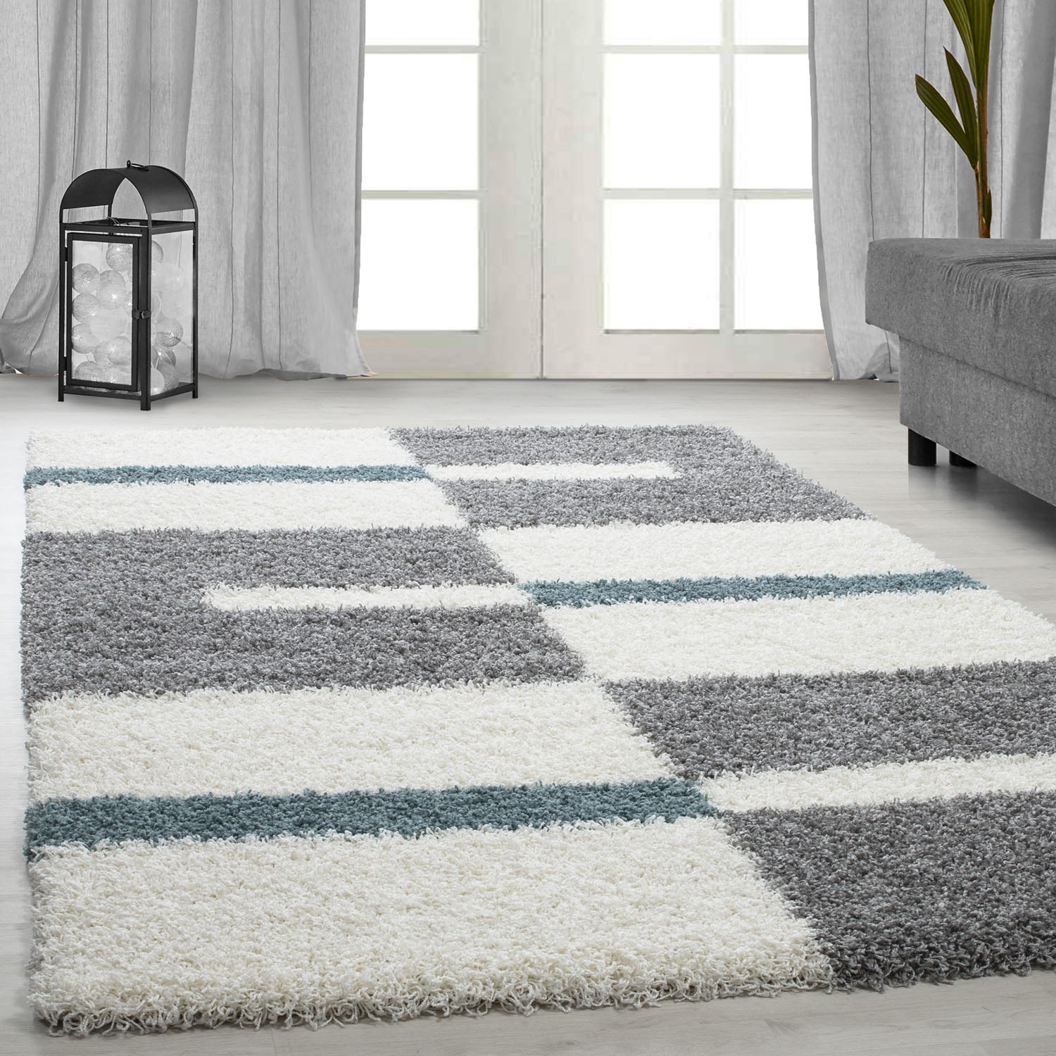 Ayyildiz Teppiche Hochflor-Teppich »Gala Shaggy 2505«, rechteckig, 30 mm Hö günstig online kaufen