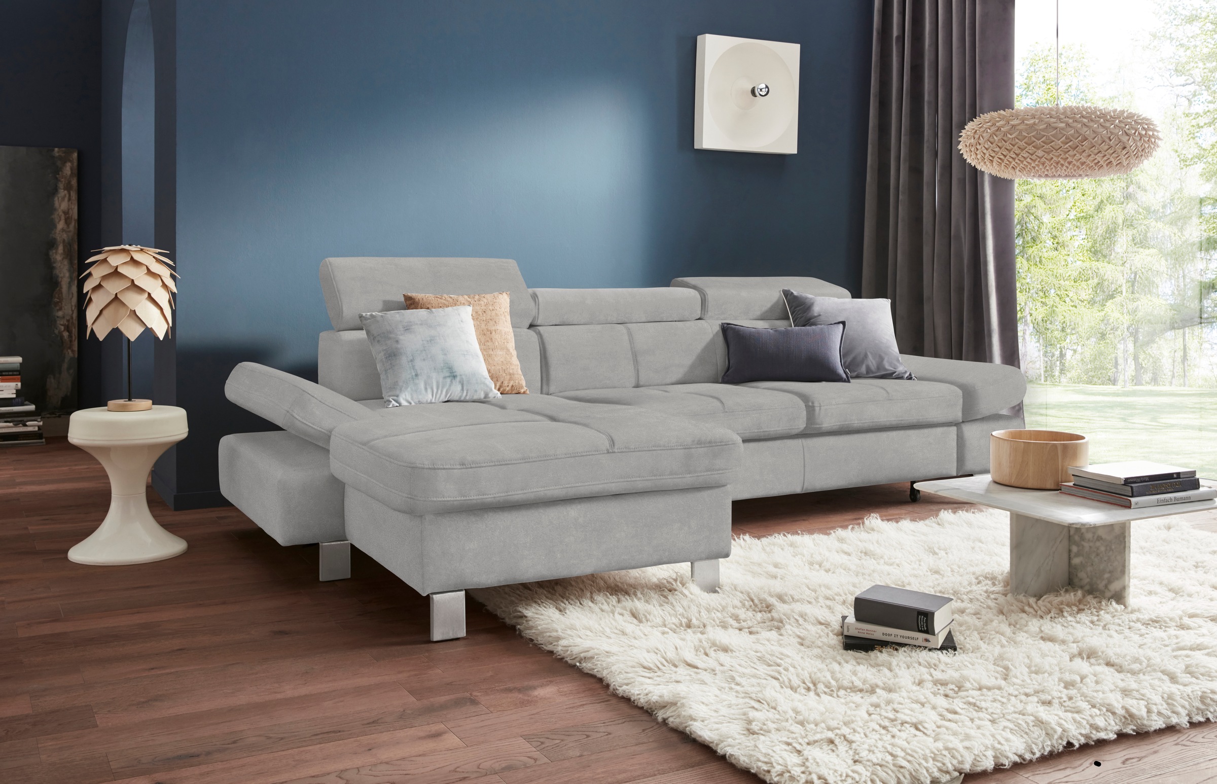 exxpo - sofa fashion Ecksofa »Fiji, hochwertige Detailverarbeitung im Sitz günstig online kaufen