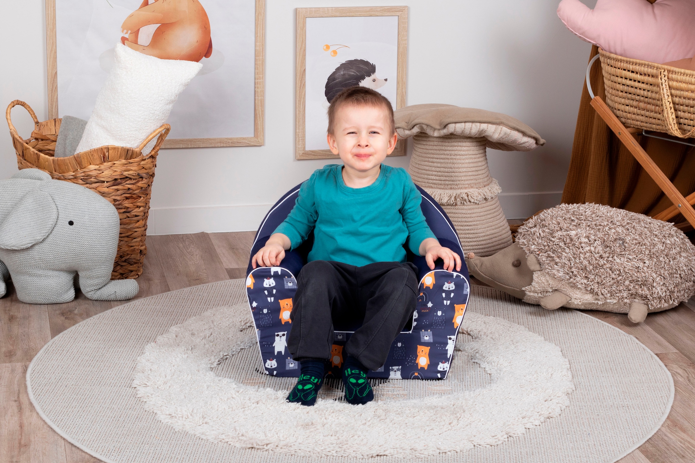 Knorrtoys® Sessel »Pretty bear«, für Kinder; Made in Europe