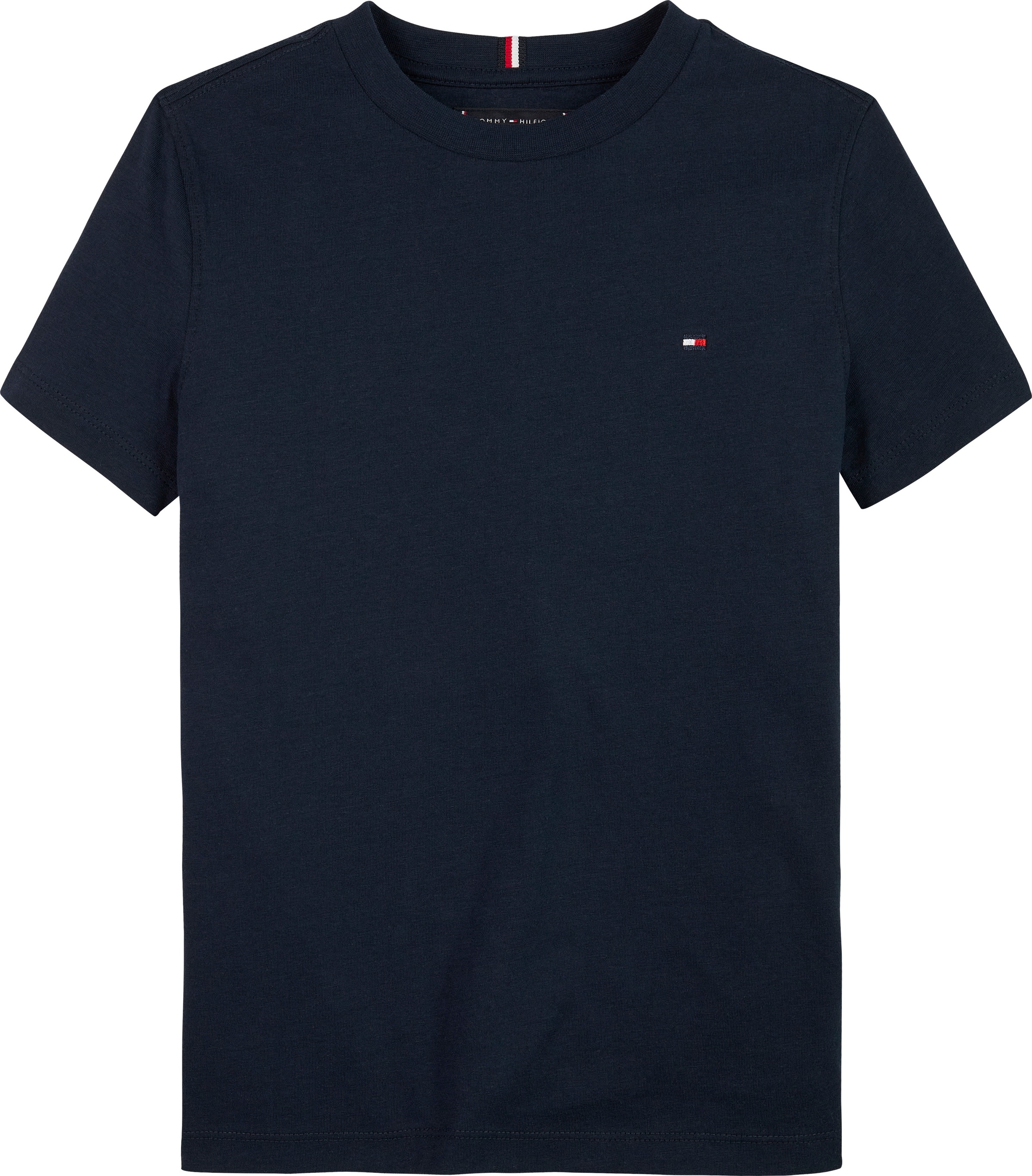 Tommy Hilfiger T-Shirt »ESSENTIAL COTTON TEE S/S«, mit Logostickerei
