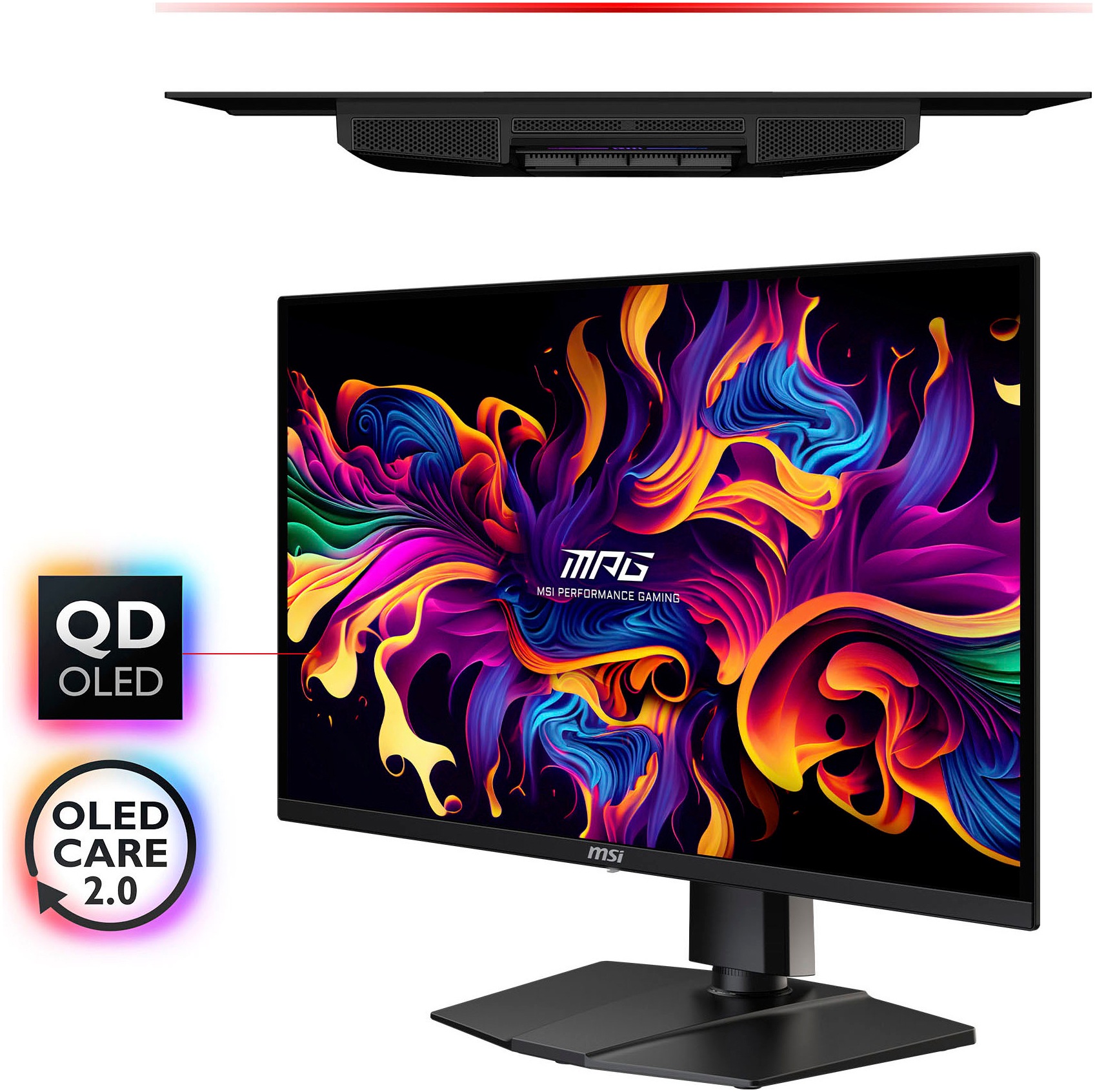MSI Gaming-Monitor »MPG 321URX QD-OLED«, 80 cm/32 Zoll, 3840 x 2160 px, 4K Ultra HD, 0,03 ms Reaktionszeit, 240 Hz