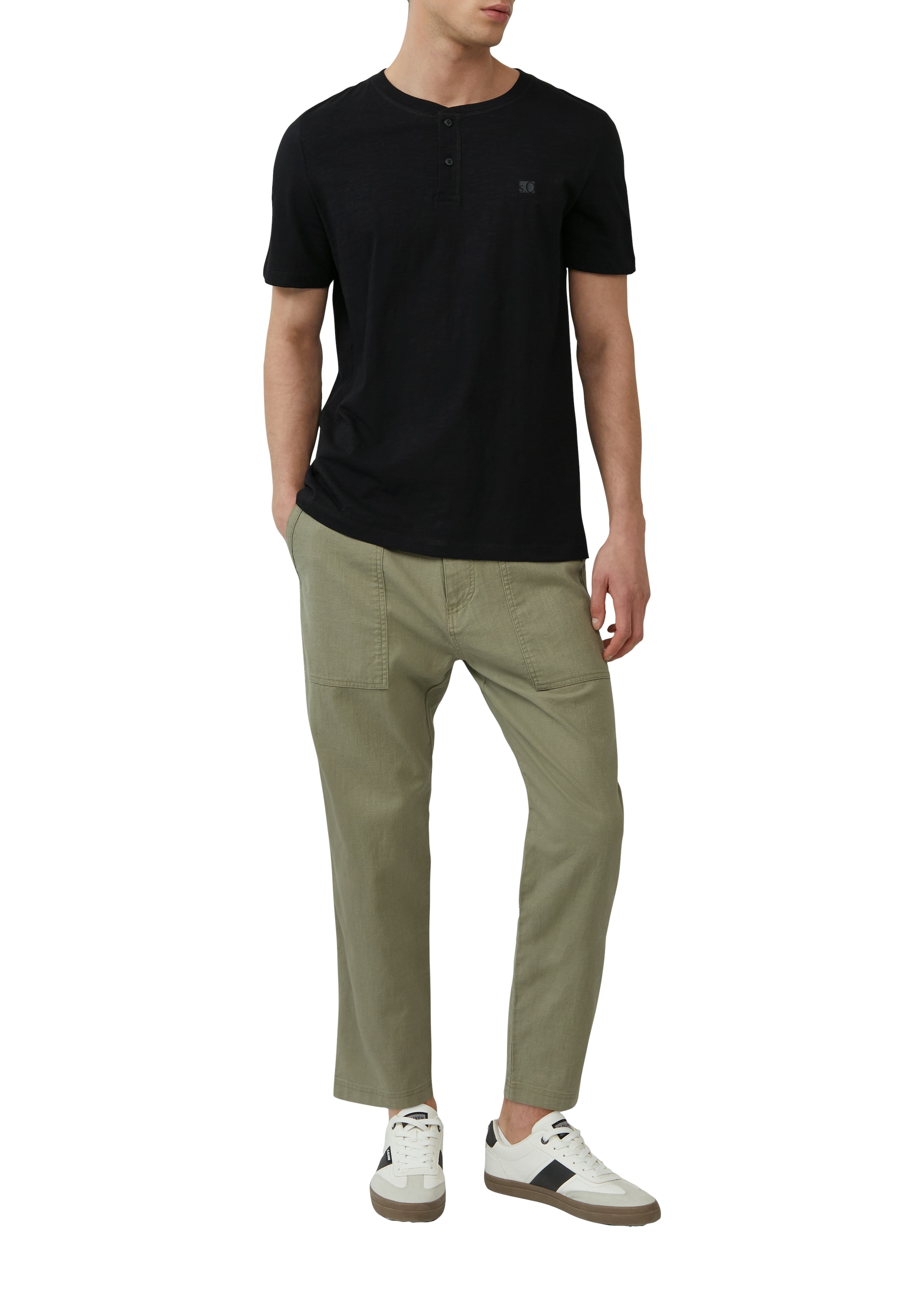 s.Oliver T-Shirt, mit Logo Print