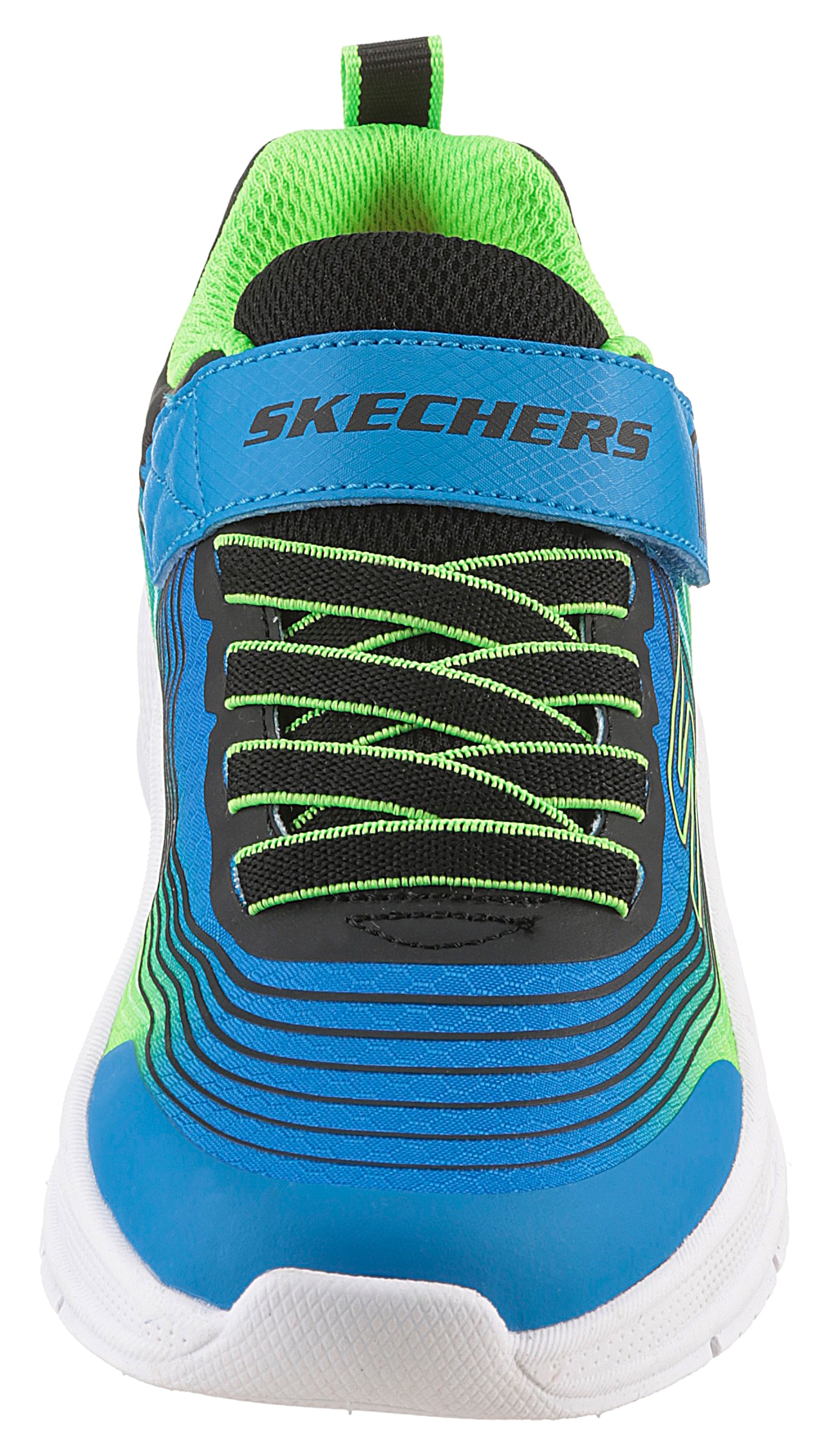 Skechers Kids Sneaker »MICROSPEC ADVANCE«, Freizeitschuh mit Klettverschluss, Größenschablone zum Download