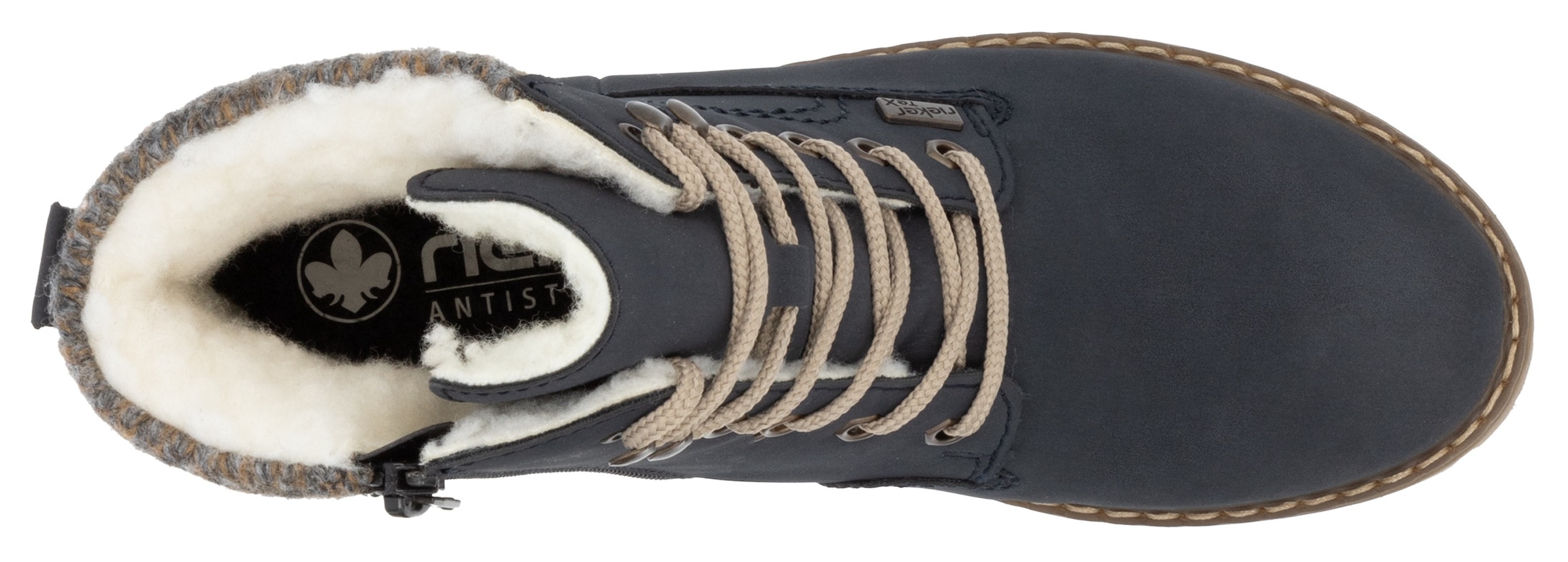 Rieker Winterstiefelette, Schnürboots, Stiefelette mit wasserabweisender riekerTEX-Membran