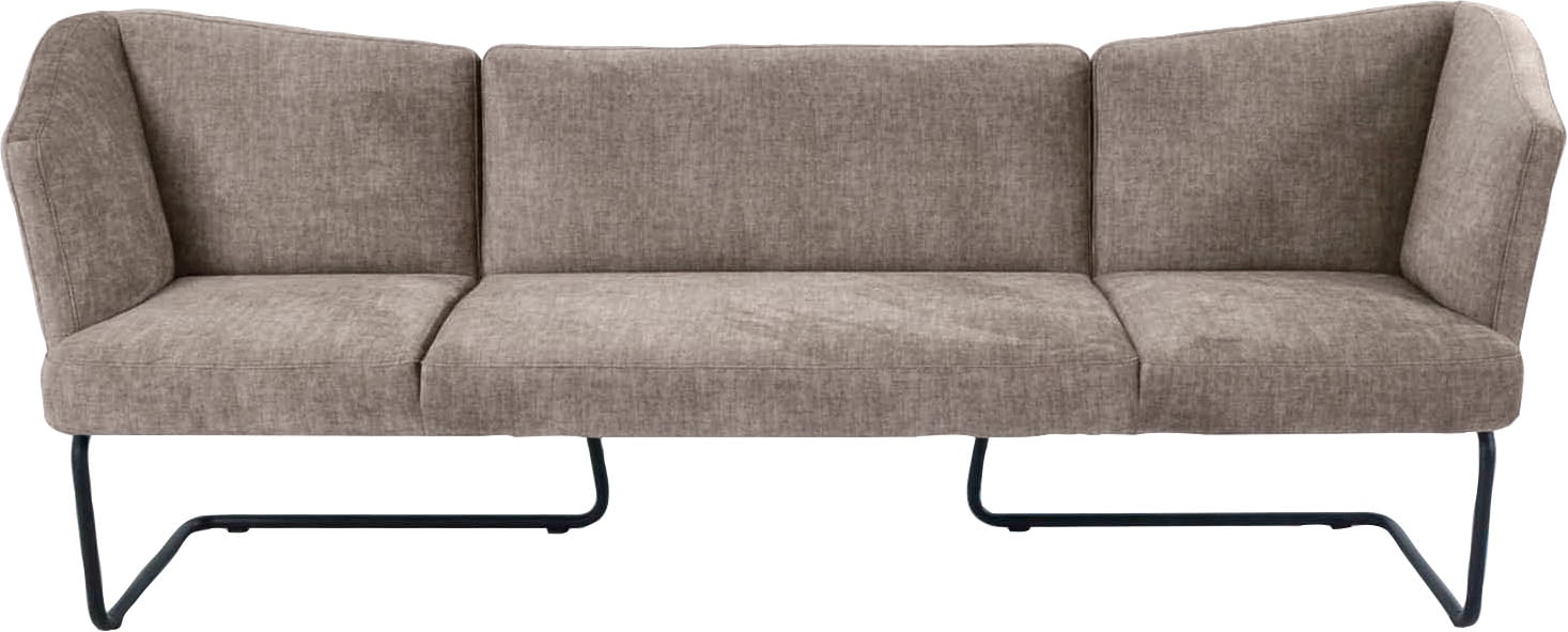 K+W Komfort & Wohnen Polsterbank "Mikkado Tube" in abgerundeter Form, Rundr günstig online kaufen