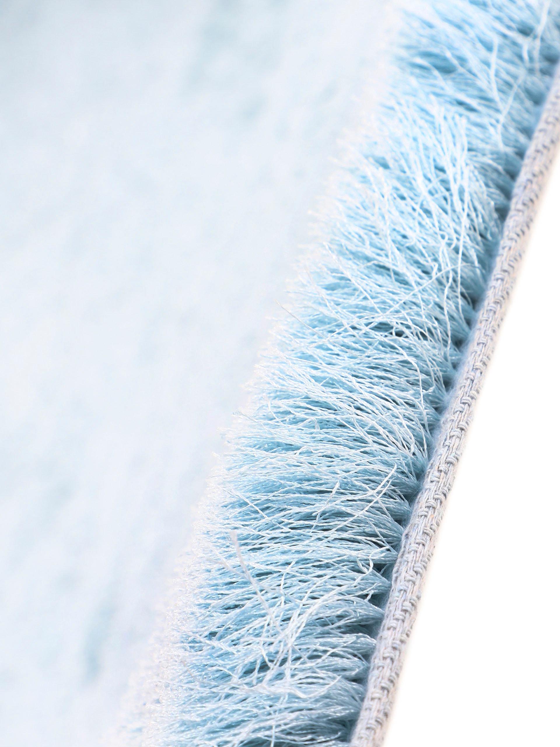 carpetfine Hochflor-Teppich »Breeze«, rechteckig, 45 mm Höhe, besonders weich mit leichtem Glanz Garn, Wohnzimmer