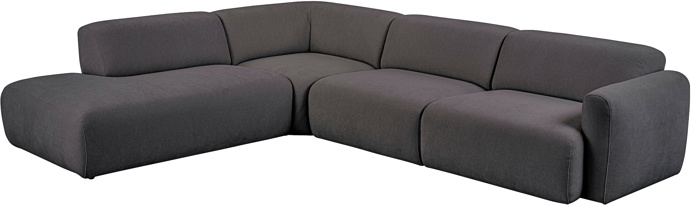andas Ecksofa »Myrland«, Breite 241 cm, Chenille, Easy Clean Stoff, mit Kaltschaum