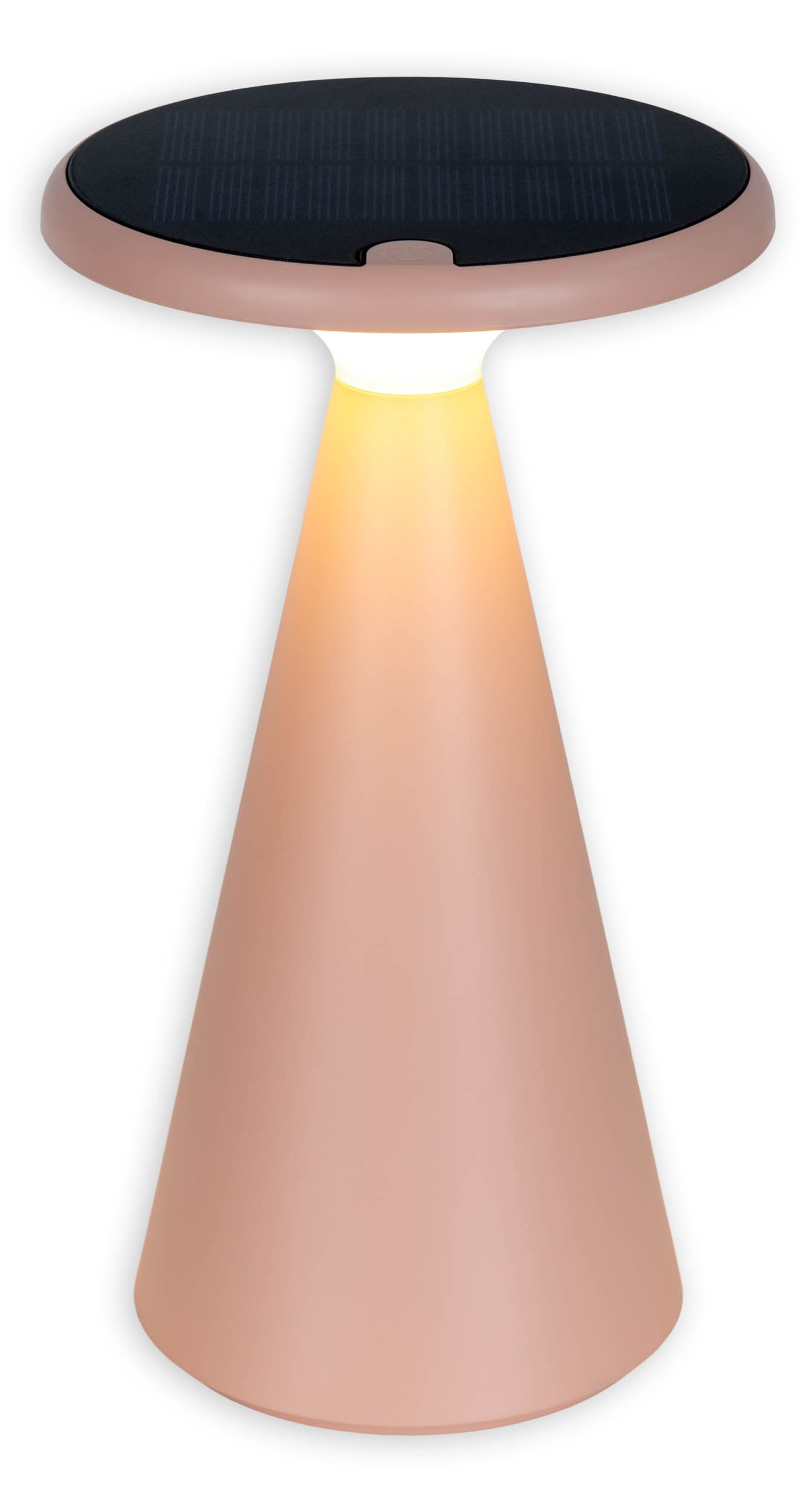 näve LED Tischleuchte »Palu«, 1 flammig, Leuchtmittel LED-Modul | LED wechselbar, Solar-/Akkubetrieb, Touch, Dimmbar, Memory, USB-C-Ladekabel, warmweiß