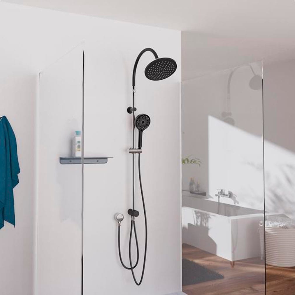 Schütte Duschsystem »MATAO RAIN«, Regendusche ohne Armatur, Handbrause mit 3 Funktionen