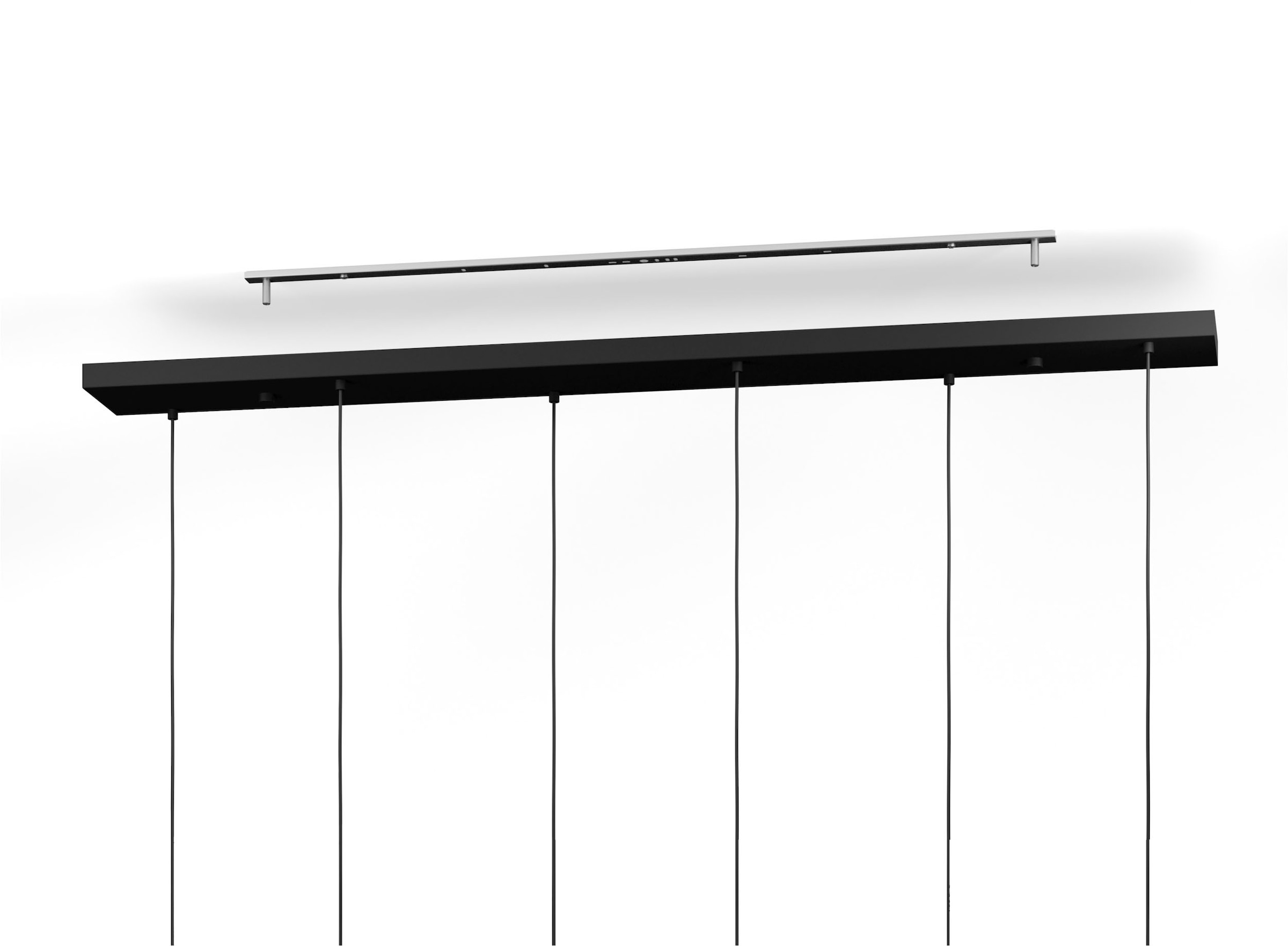 EGLO Hängeleuchte »ARISCANI 1 Pendellampe - Stahl - E27 - 10X60W - IP20« E27 1 Stk. Hängelampe, Deckenlampe, Wohnzimmer, Esszimmer, H110 x Ø64,5 cm