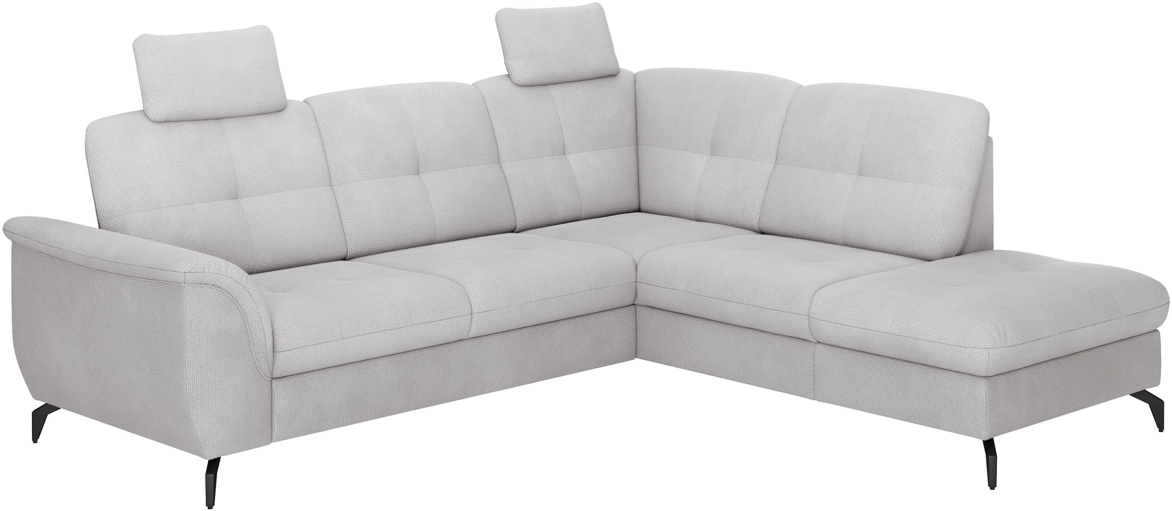 sit&more Ecksofa »Zora L-Form«, wahlweise mit Bettfunktion und Bettkasten