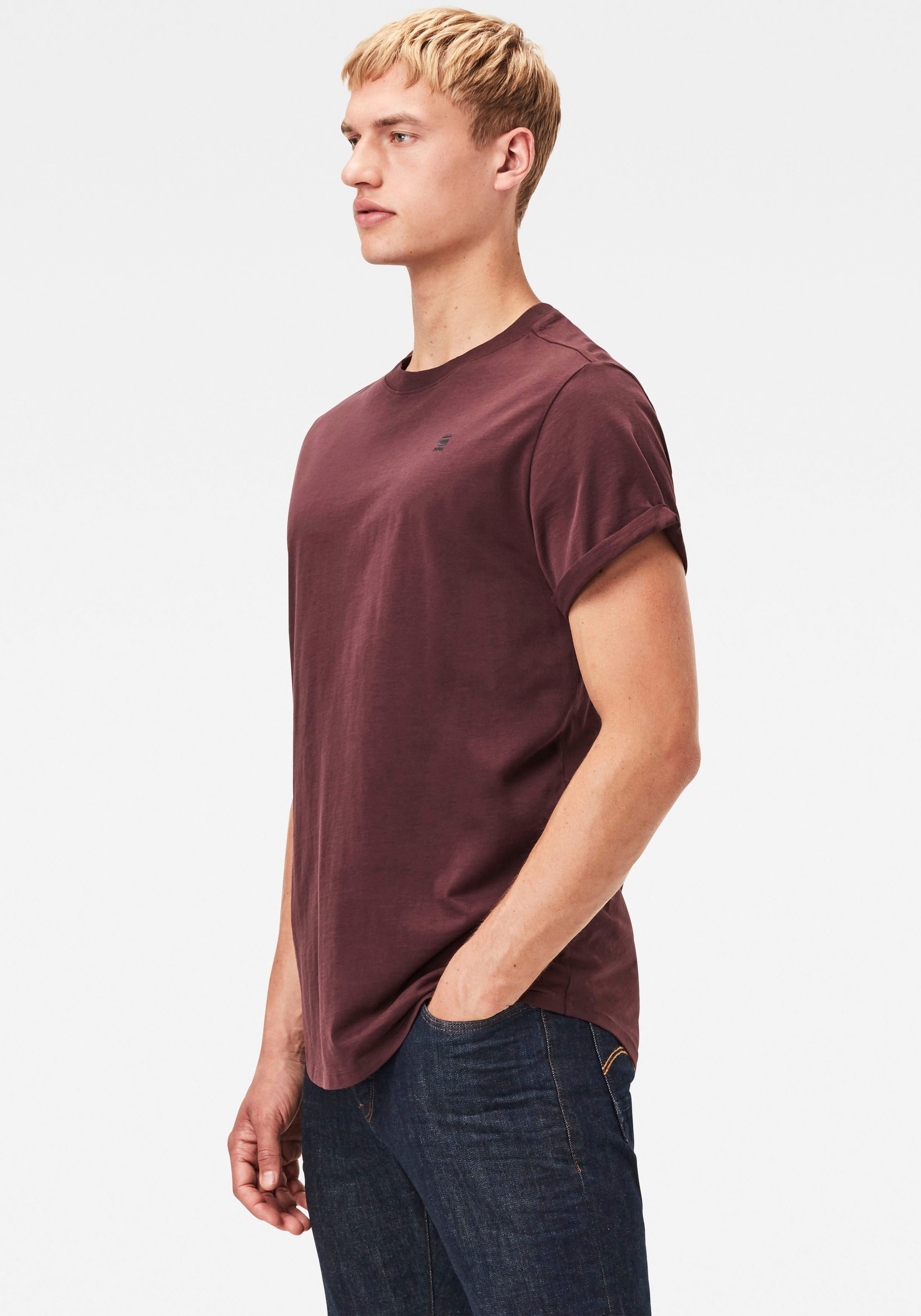 G-STAR T-Shirt »Lash« mit kleinem Logodetail