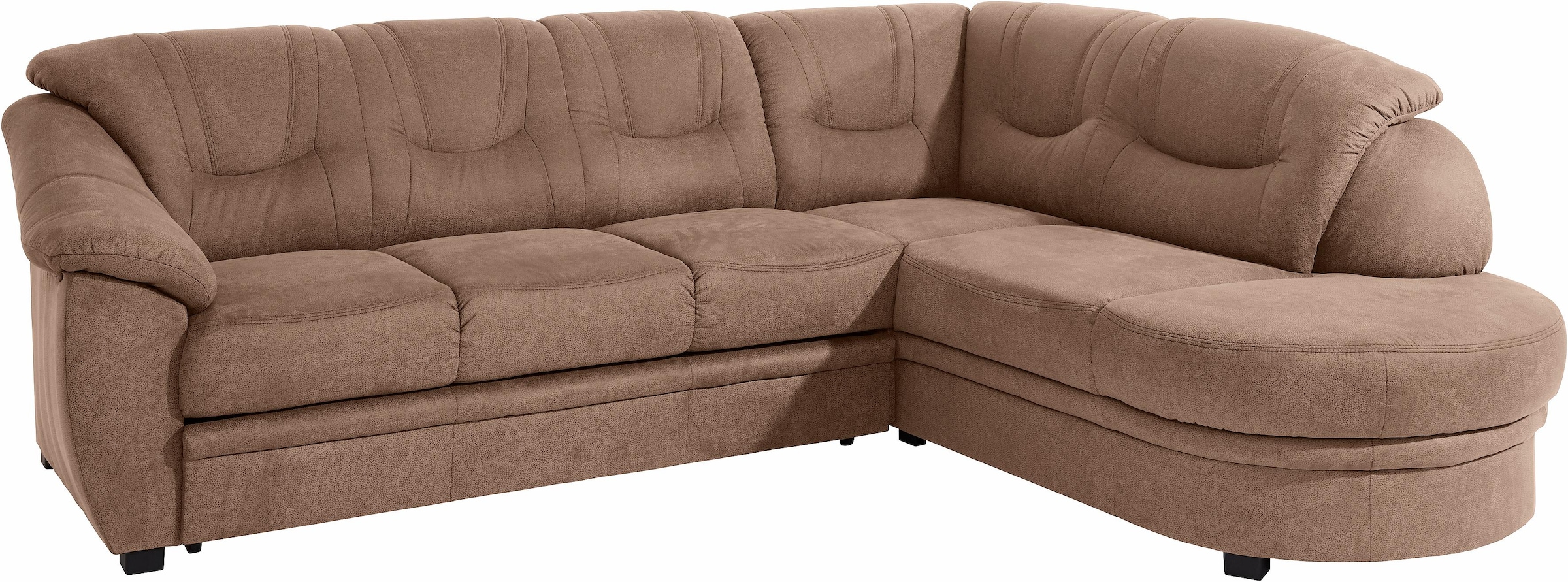sit&more Ecksofa »Savoni L-Form«, wahlweise mit Bettfunktion
