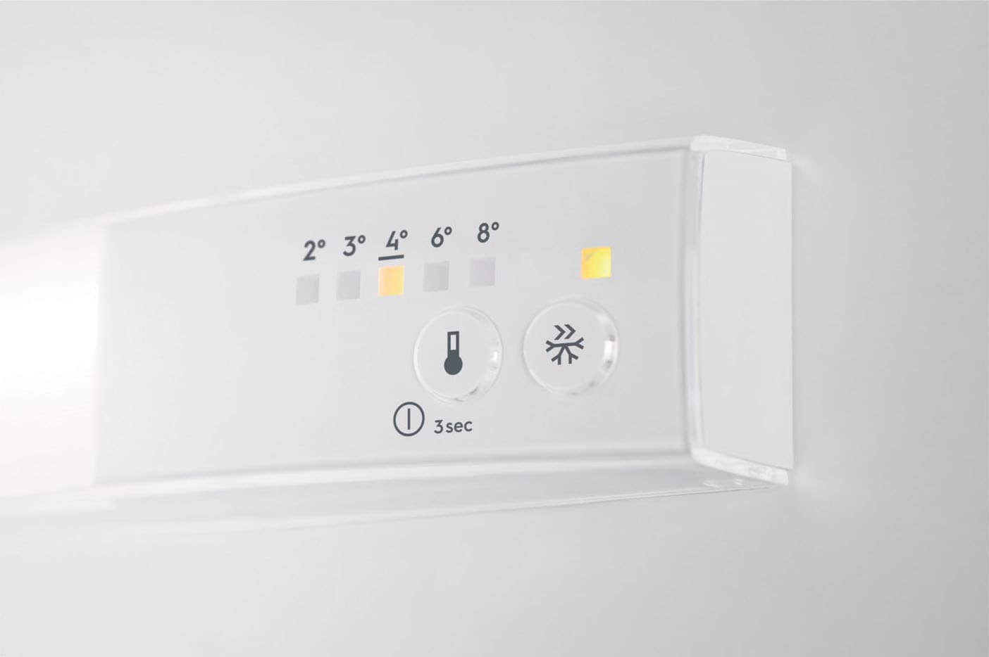 AEG Einbaukühlgefrierkombination Serie 6000 »TSC6N183ES«, 98 L, LowFrost-weniger Eisbildung, Schnellgefrierfunktion, Schlepptür