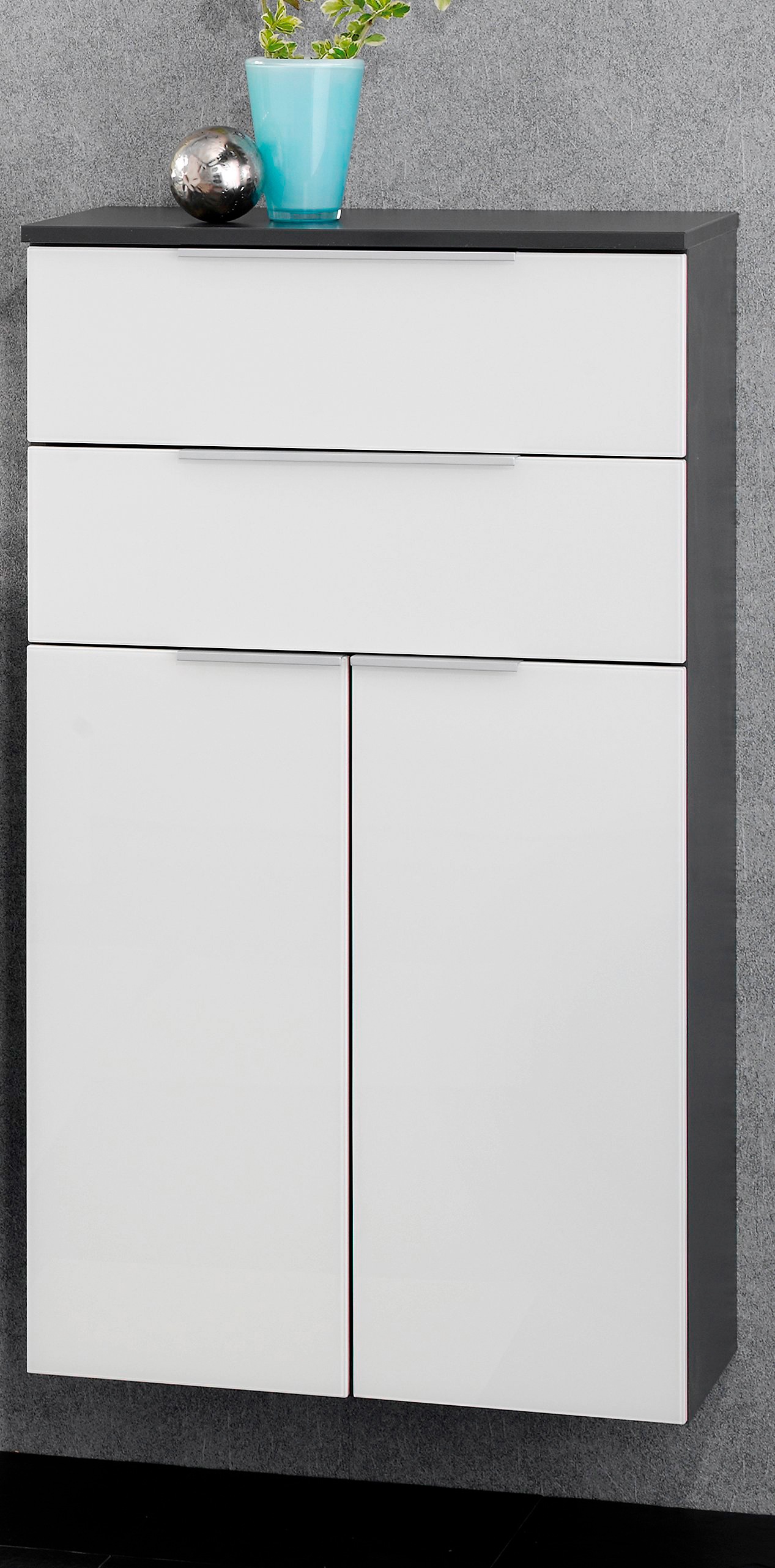 FACKELMANN Midischrank »Kara Chess«, Badmöbel Badmöbel Breite 61 cm