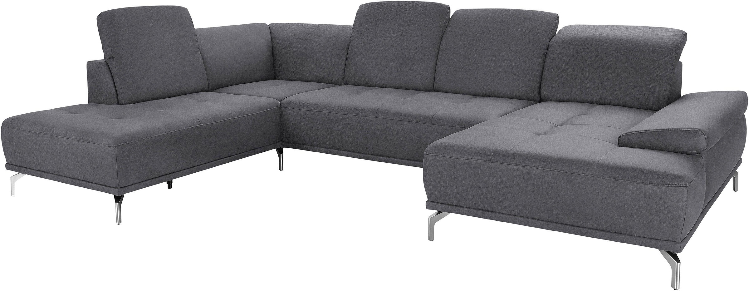 Home affaire Wohnlandschaft »Caluna« Inkl.Sitztiefenverstellung, wahlweise günstig online kaufen