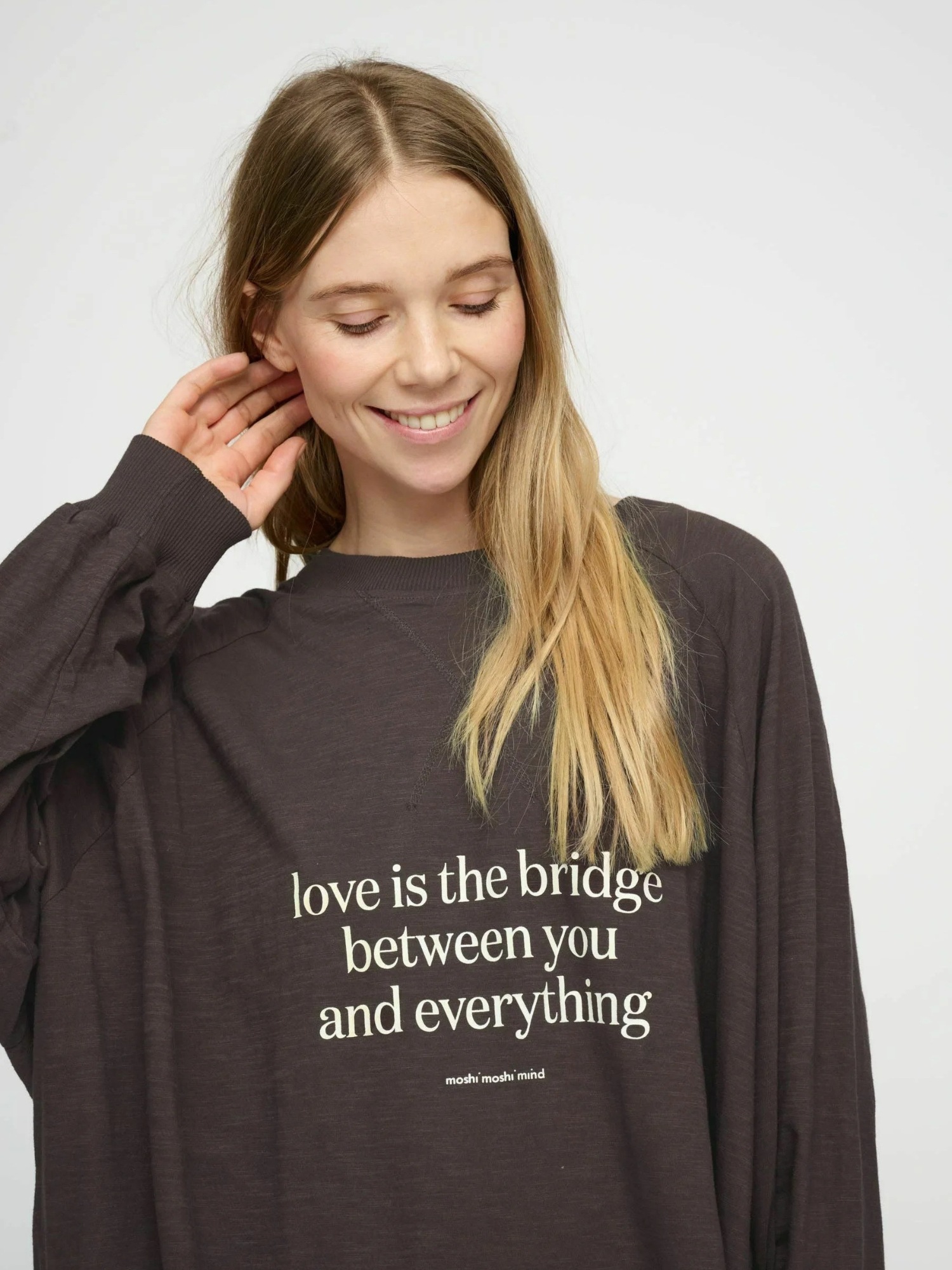 moshi moshi mind Rundhalspullover »moshi moshi mind Pullover November«