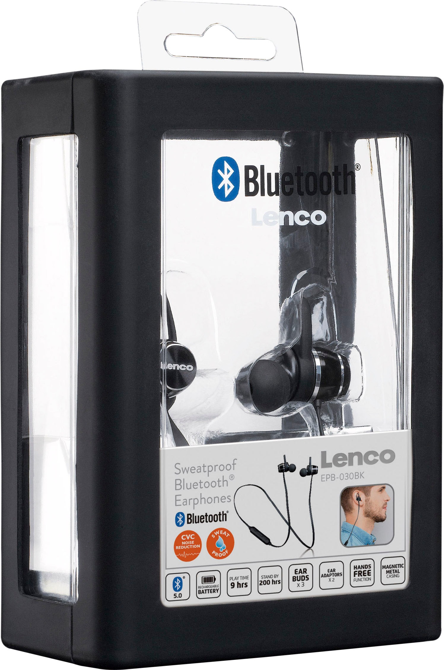 Lenco Bluetooth-Kopfhörer »EPB-030«, Bluetooth, Freisprechfunktion auf  Raten kaufen