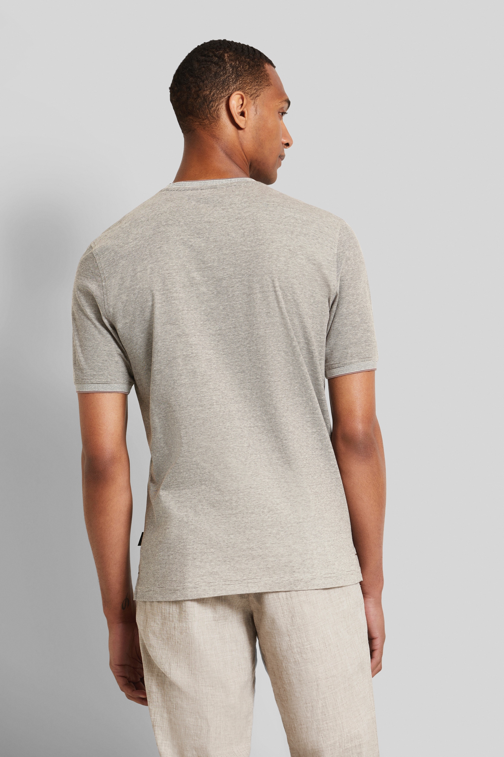 bugatti T-Shirt, aus reiner Baumwolle