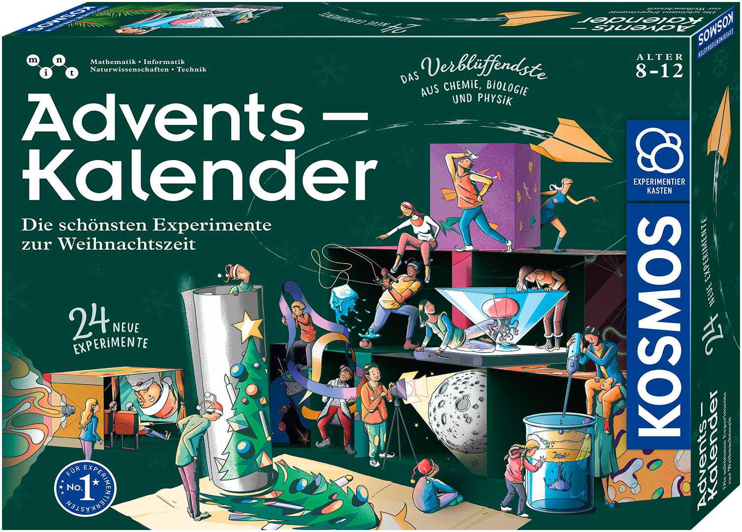 Kosmos Spielzeug-Adventskalender »Experimente - 2024«, ab 8 Jahren