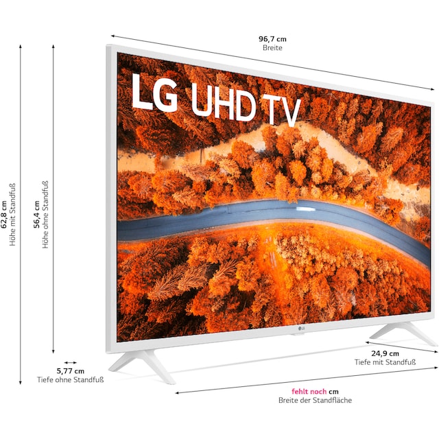 Ultra kaufen Smart-TV online Zoll, LG »43UP76909LE«, 108 4K LCD-LED cm/43 HD, Fernseher