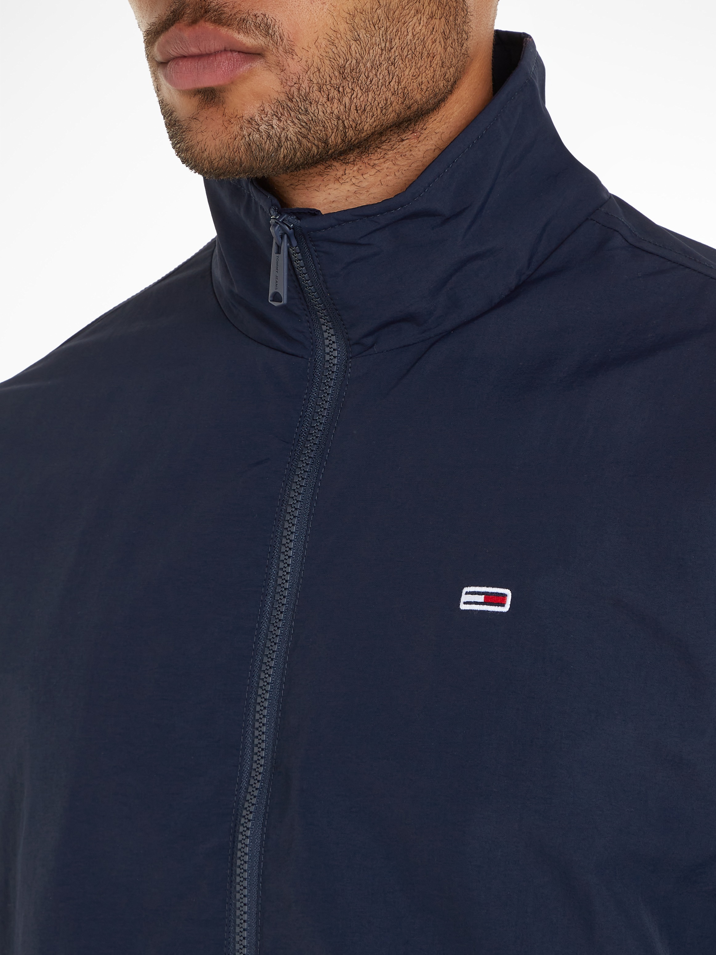 Tommy Jeans Plus Collegejacke »TJM ESSENTIAL JACKET EXT«, Große Größen und Logostickerei