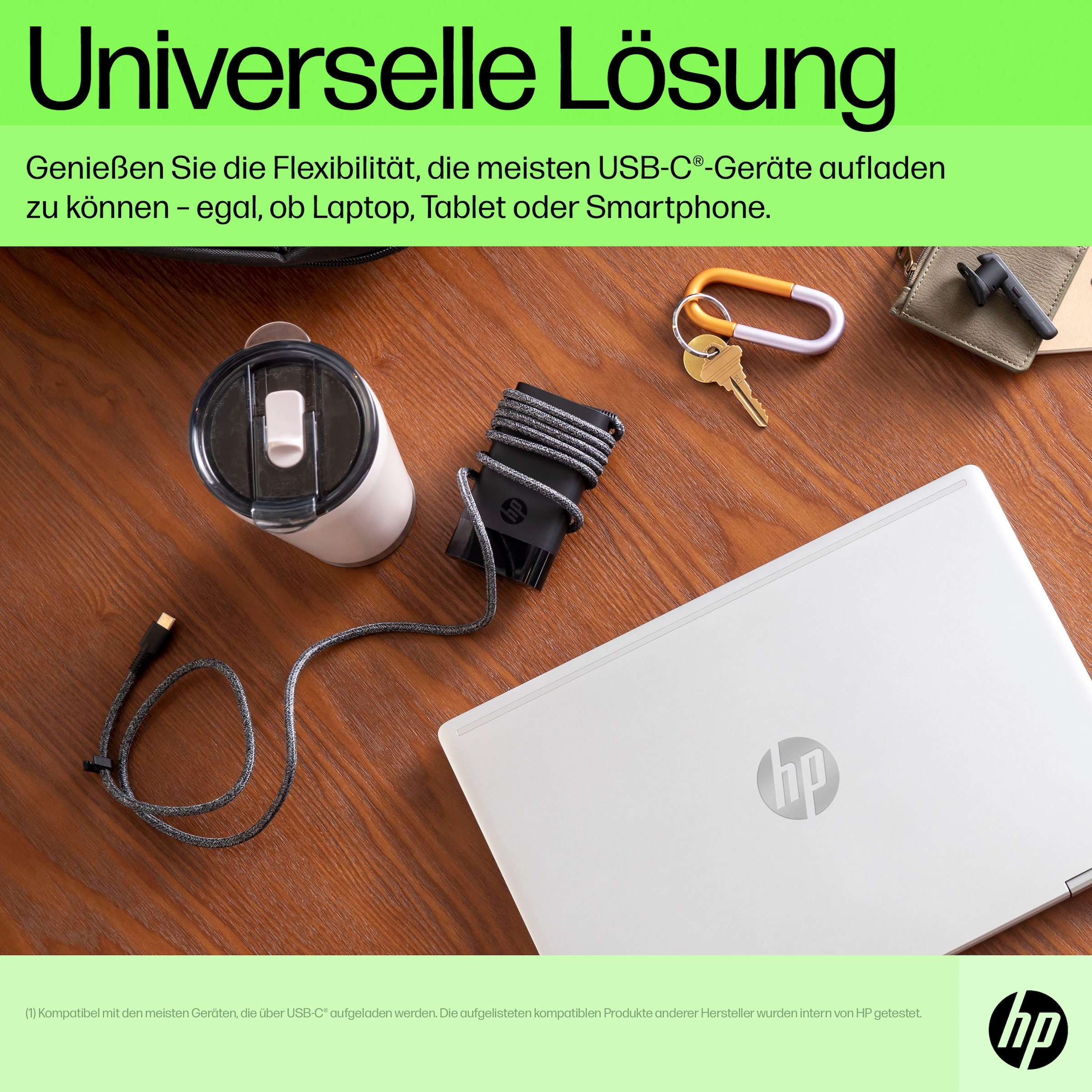 HP Notebook-Netzteil »65W USB-C Laptop Charger«