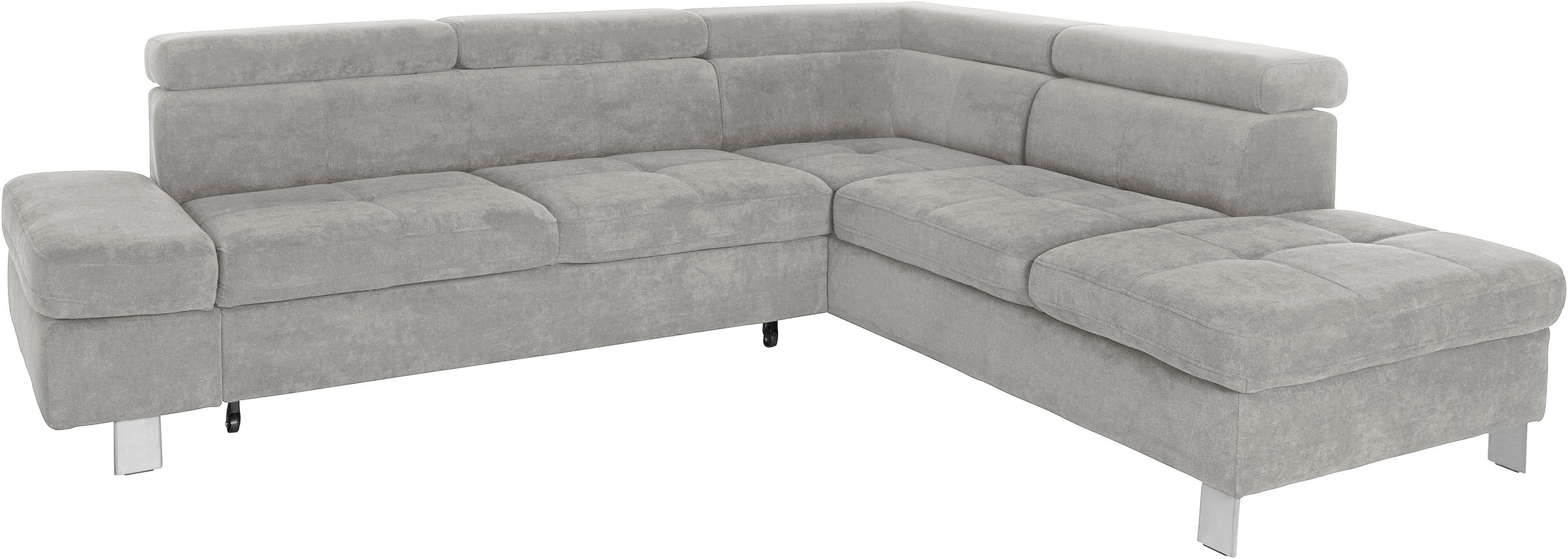 exxpo - sofa fashion Ecksofa »Fiji, L-Form«, mit Kopf- bzw. Rückenverstellu günstig online kaufen