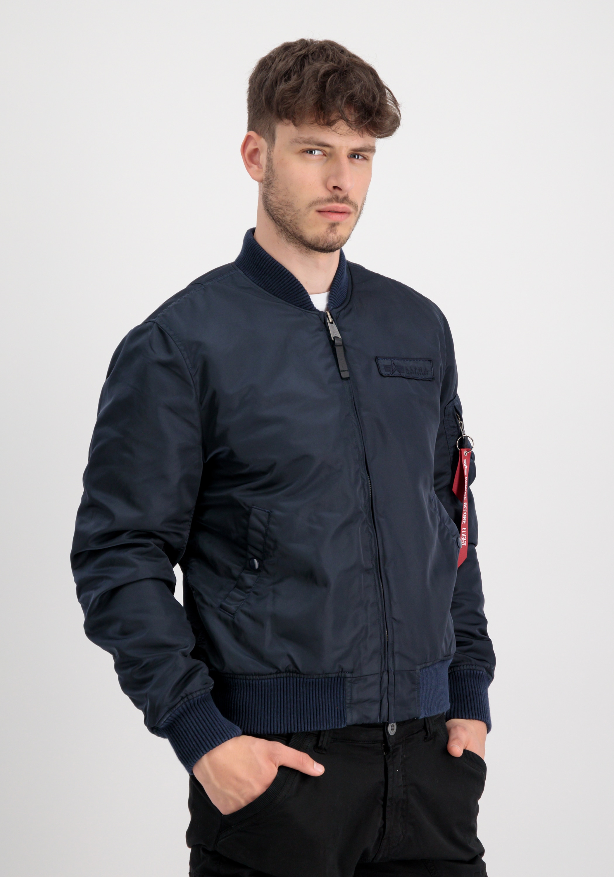 Alpha Industries Bomberjacke »Alpha Industries Men - Bomber Jackets MA-1 VF Authentic Overdyed«
