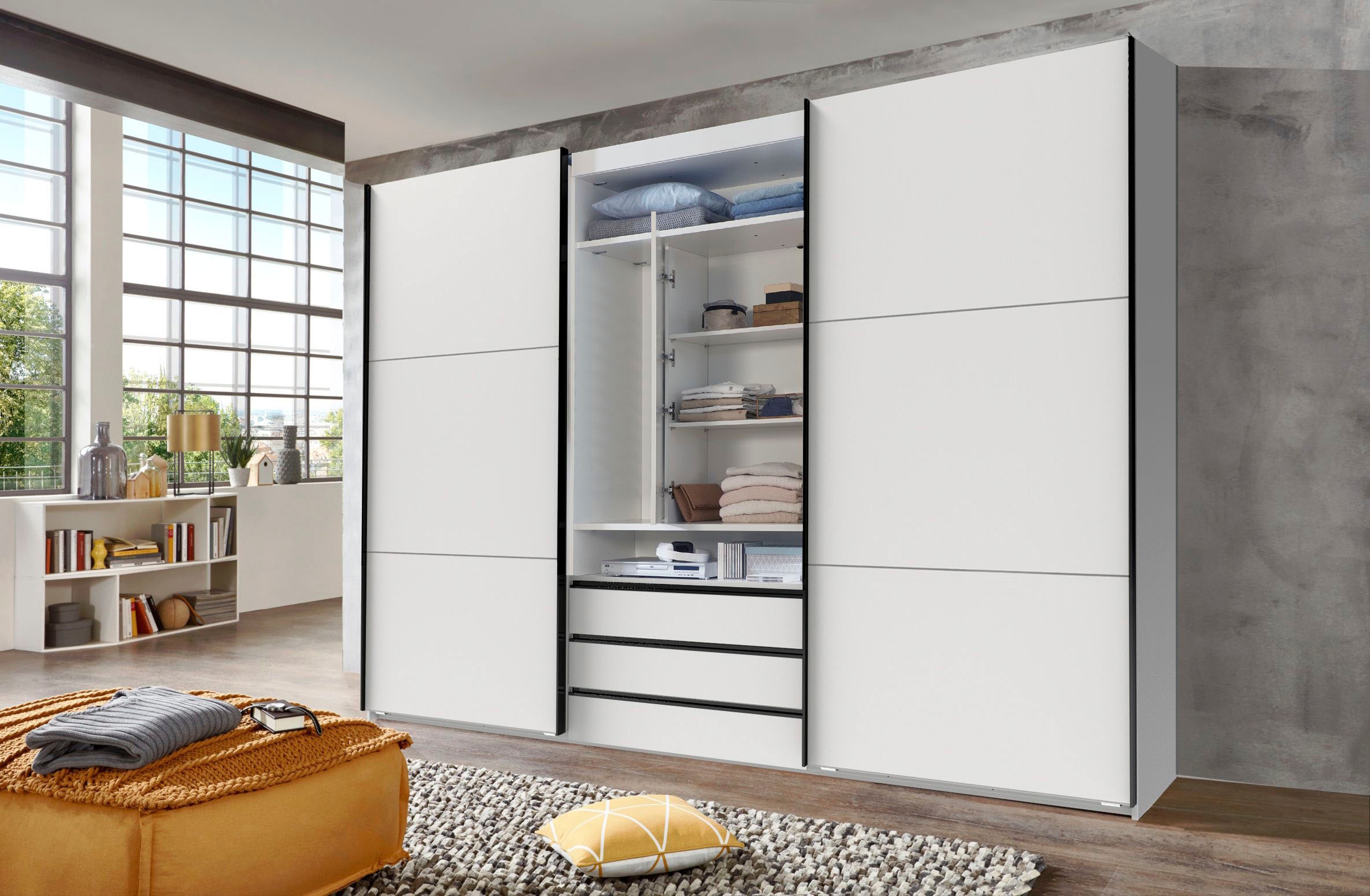 Wimex Schwebetürenschrank "Magic by fresh to go", mit drehbarer Spiegeltür günstig online kaufen